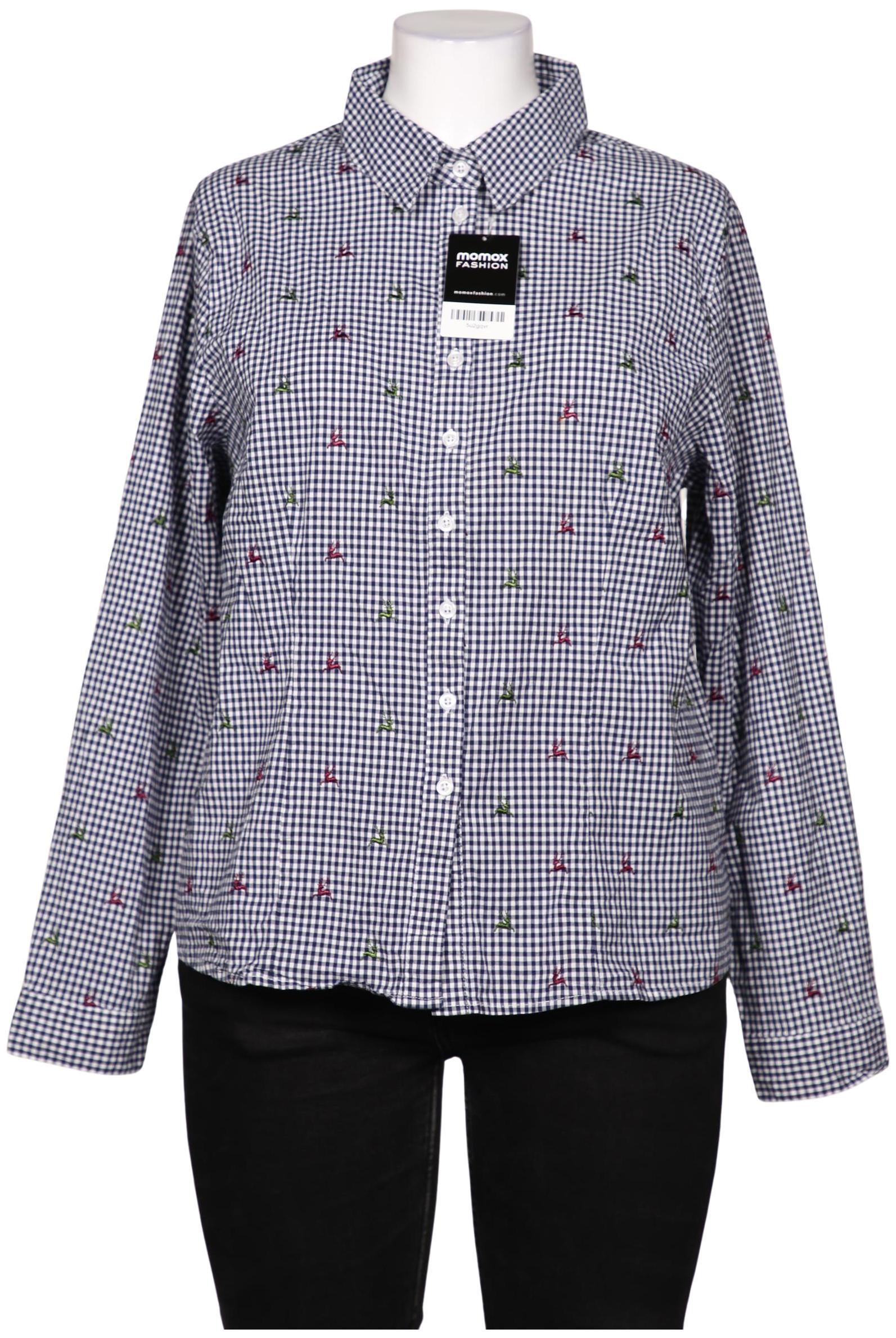 

Hammerschmid Damen Bluse, marineblau, Gr. 48