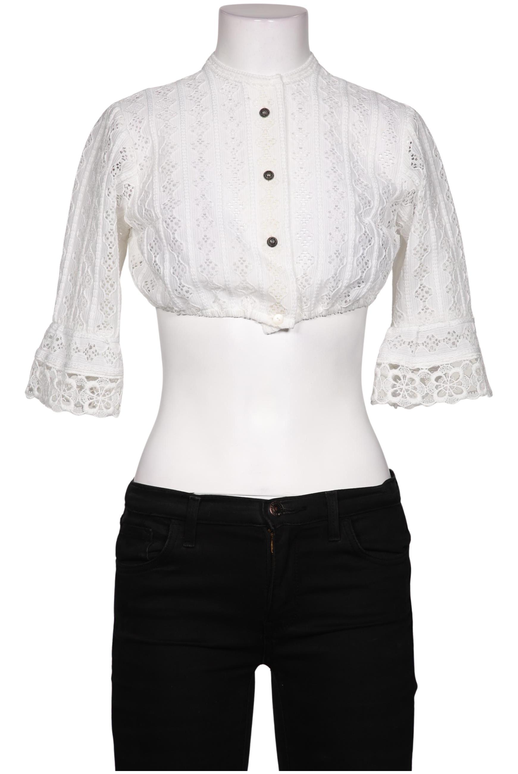 

Hammerschmid Damen Bluse, weiß, Gr. 38