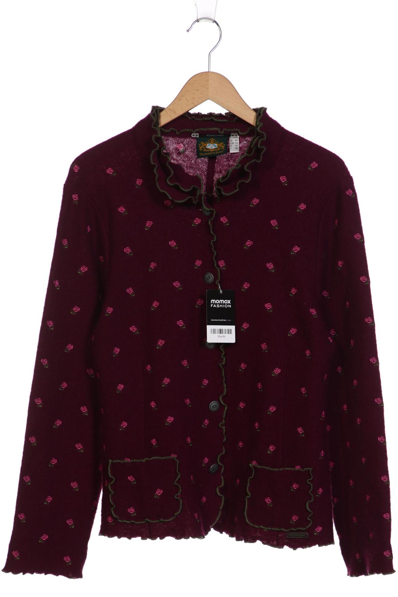 

Hammerschmid Damen Strickjacke, bordeaux, Gr. 44