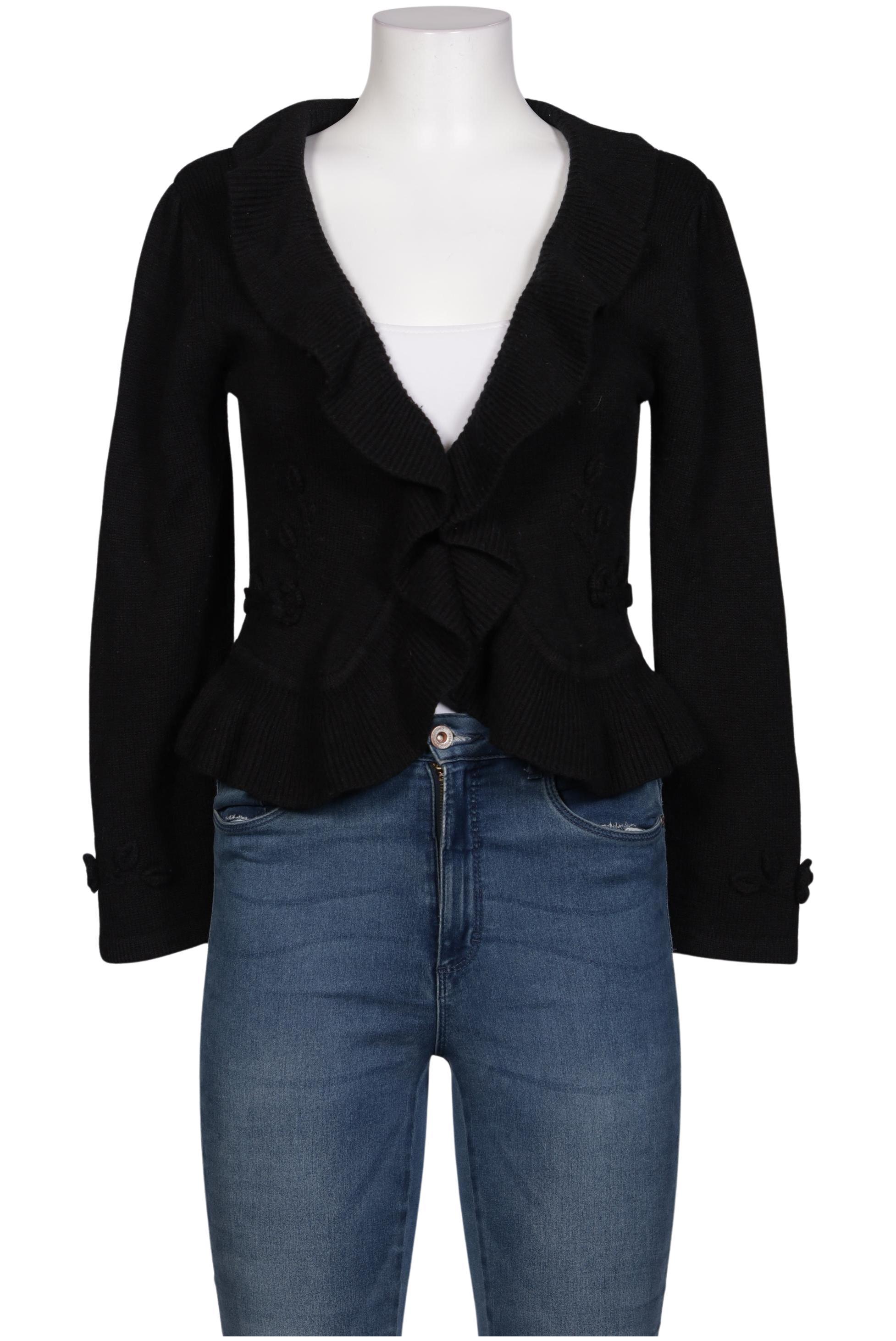 

Hammerschmid Damen Strickjacke, schwarz, Gr. 42