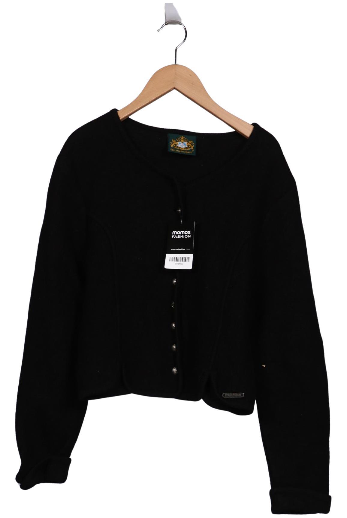 

Hammerschmid Damen Strickjacke, schwarz, Gr. 38