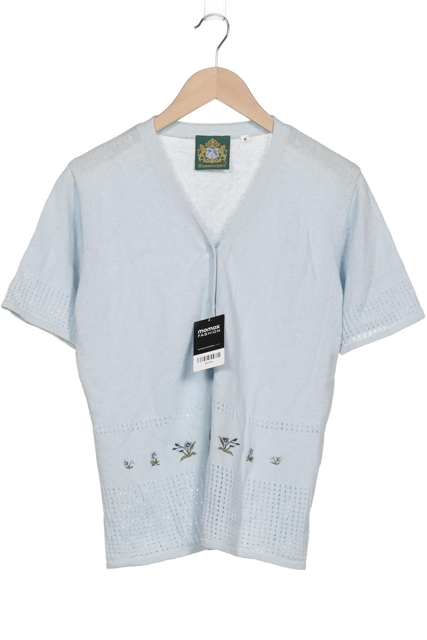 

Hammerschmid Damen Strickjacke, hellblau, Gr. 38