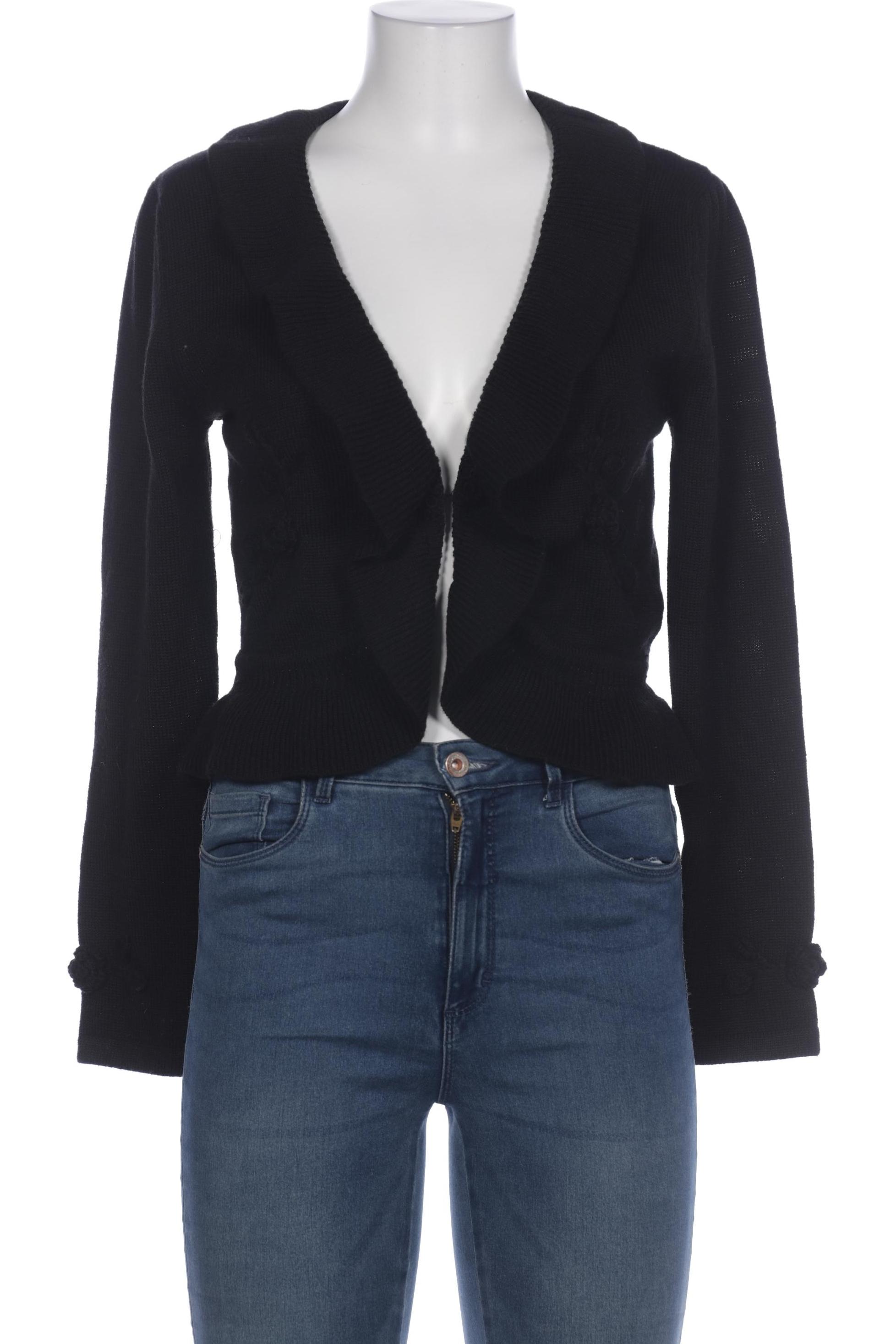 

Hammerschmid Damen Strickjacke, schwarz, Gr. 38