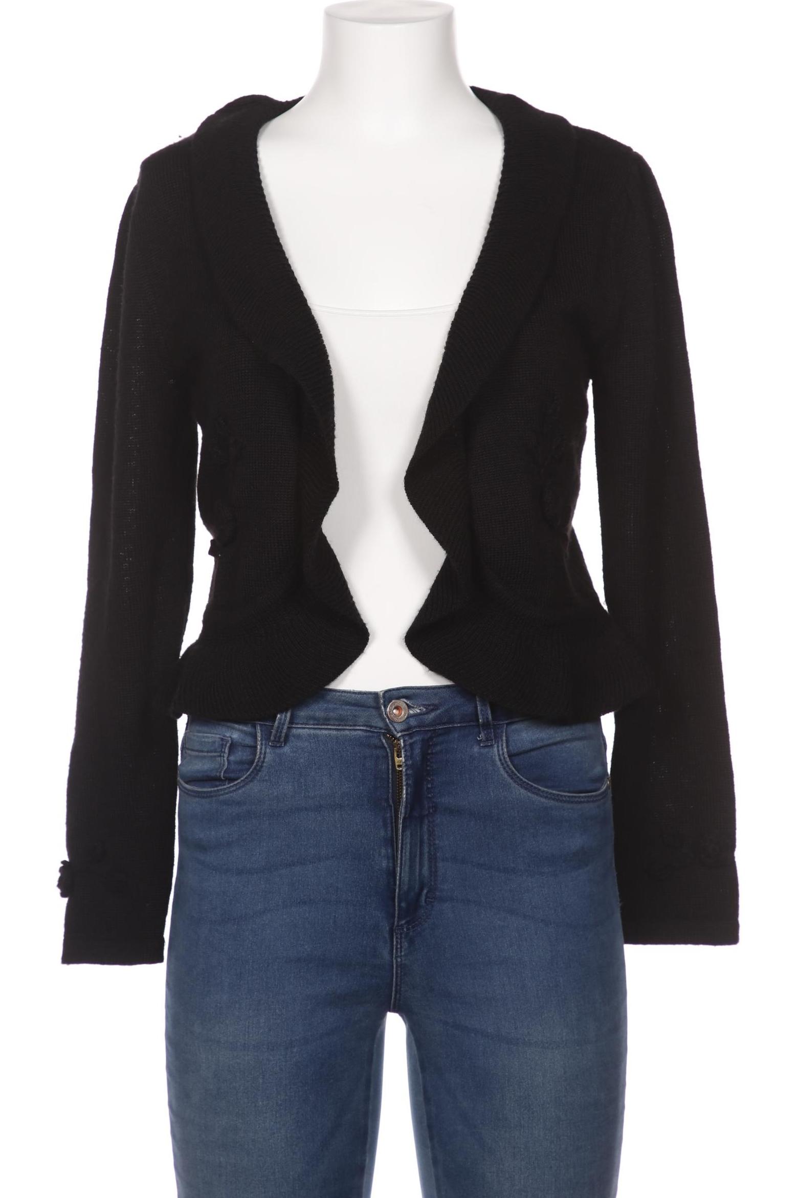 

Hammerschmid Damen Strickjacke, schwarz, Gr. 42