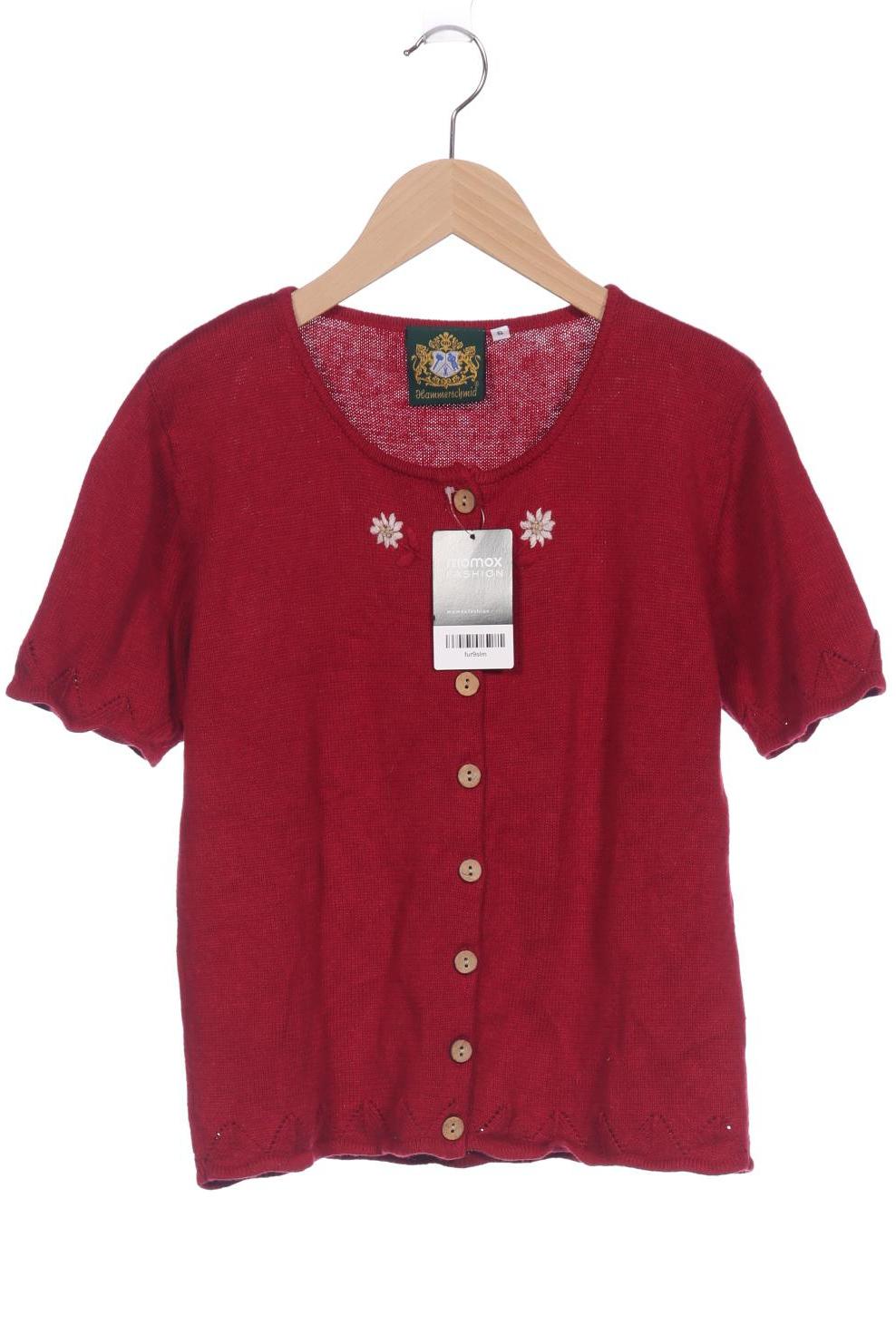 

Hammerschmid Damen Strickjacke, rot, Gr. 36