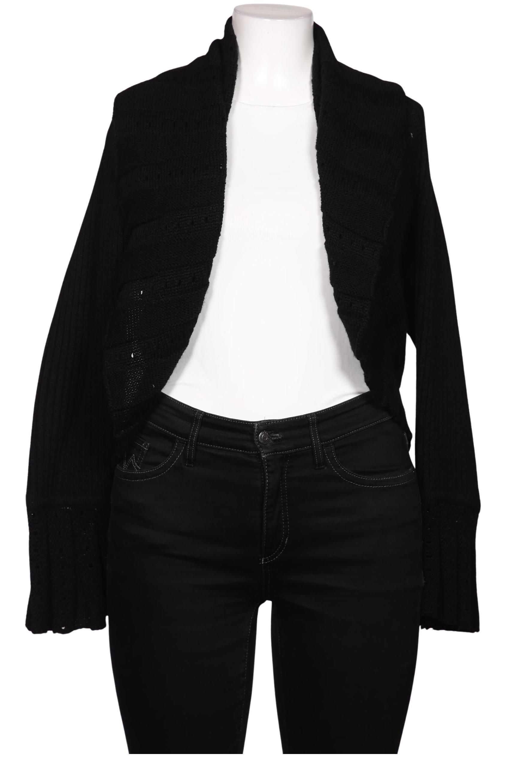 

Hammerschmid Damen Strickjacke, schwarz, Gr. 44