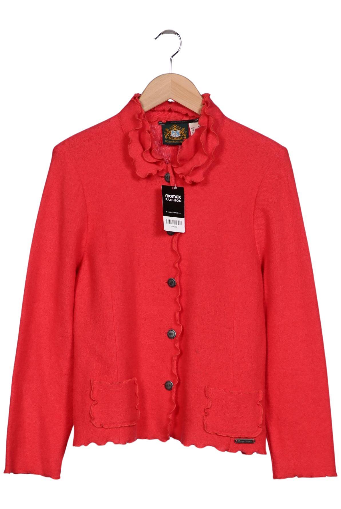 

Hammerschmid Damen Strickjacke, rot, Gr. 42