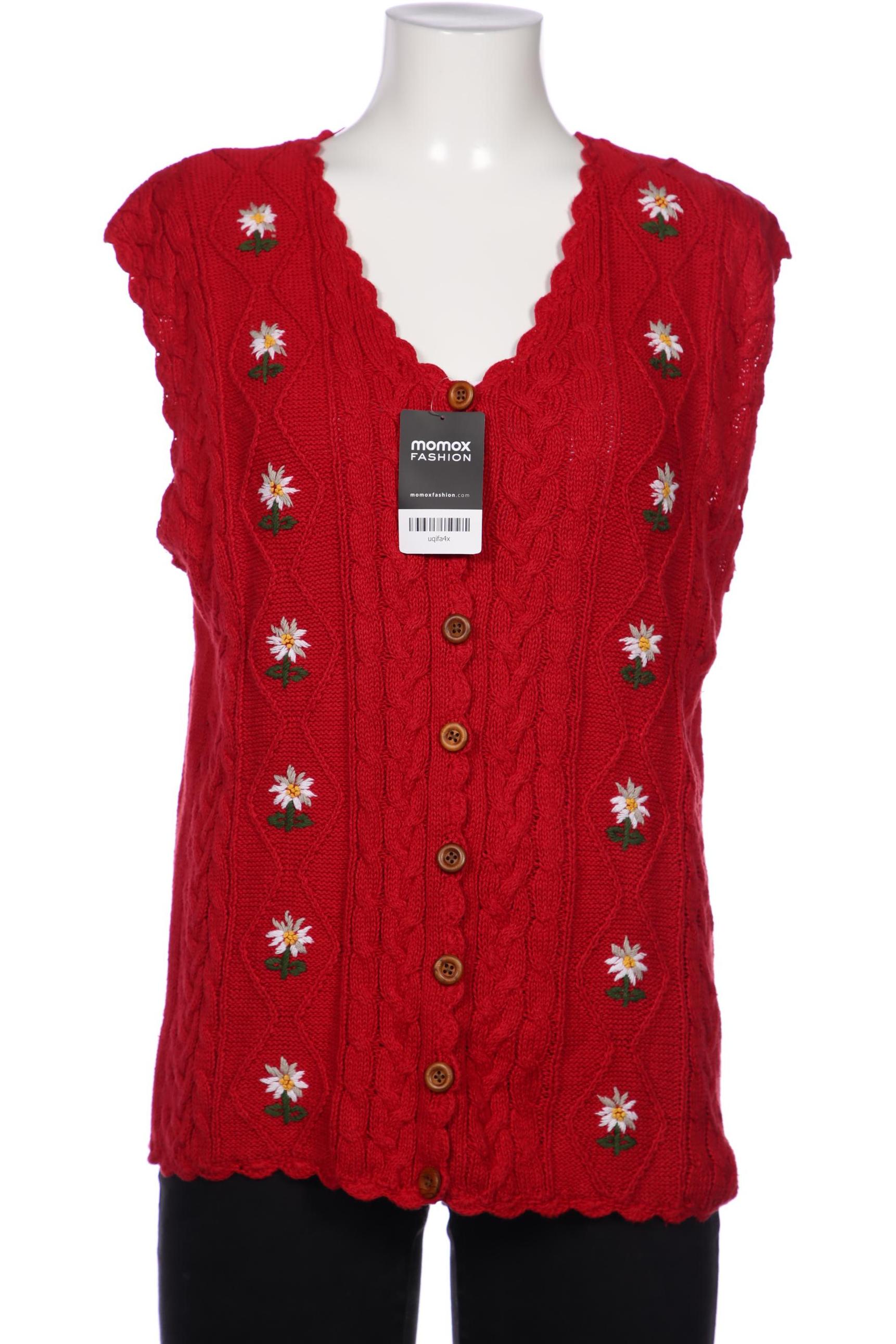 

Hammerschmid Damen Strickjacke, rot, Gr. 38
