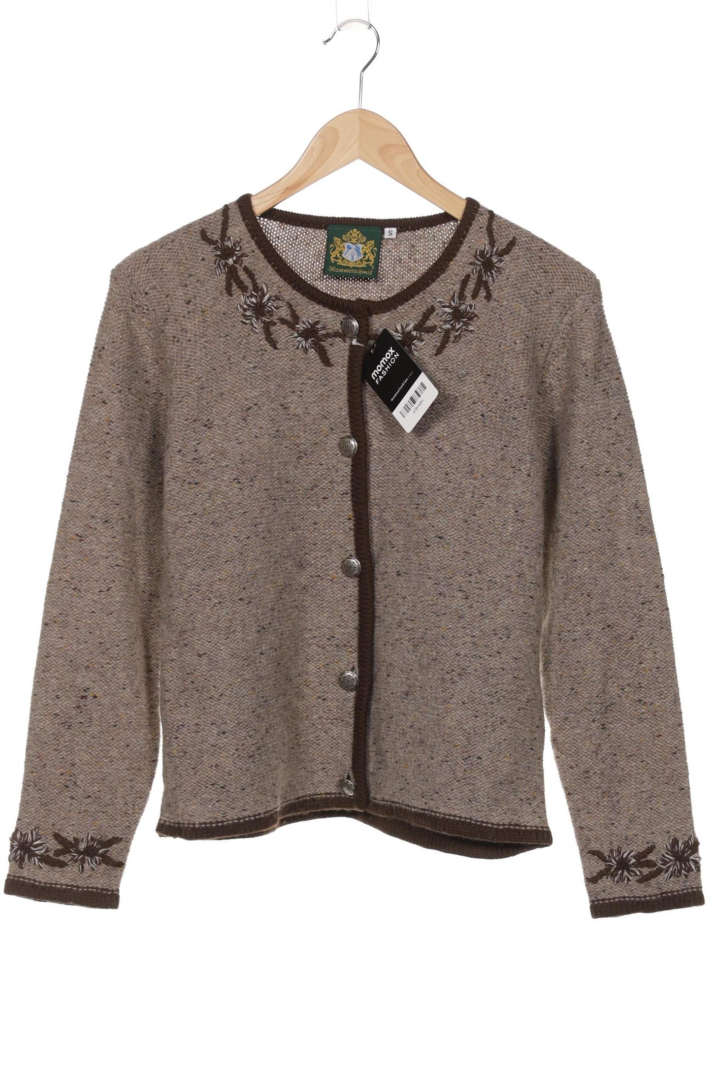 

Hammerschmid Damen Strickjacke, braun, Gr. 36