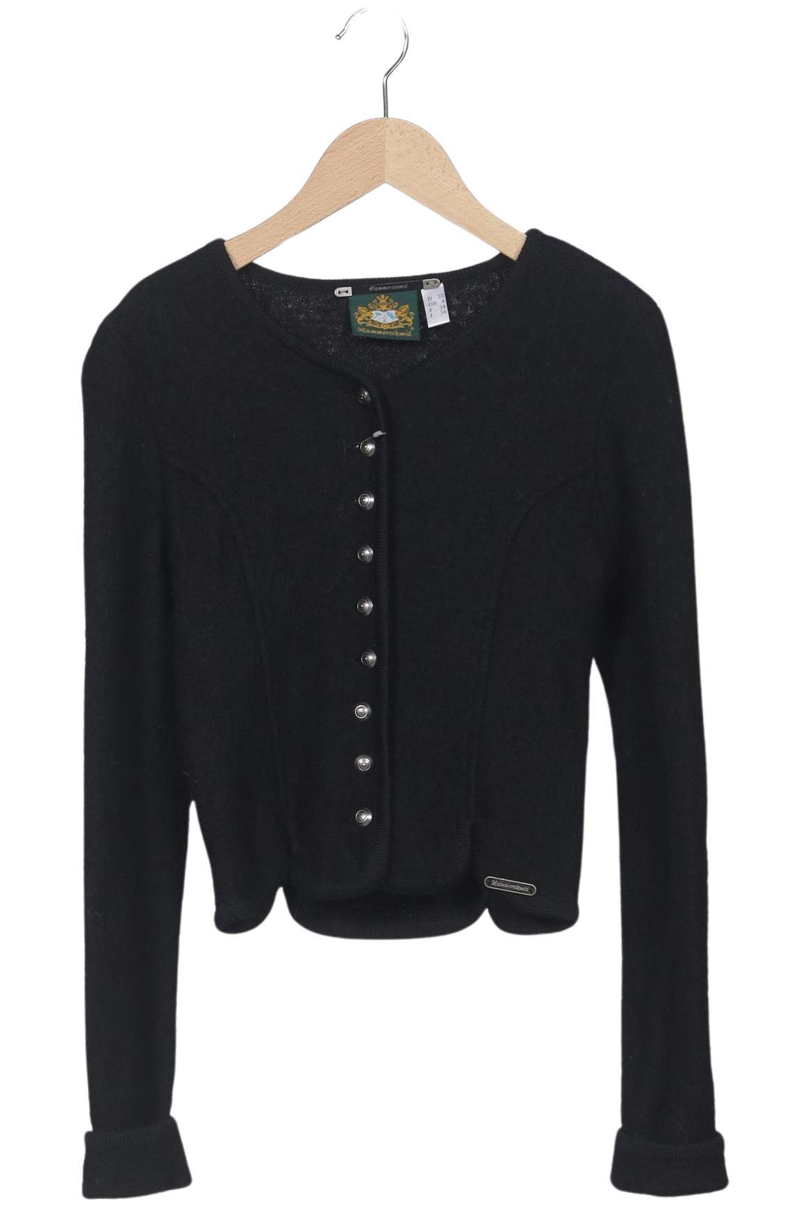 

Hammerschmid Damen Strickjacke, schwarz, Gr. 32