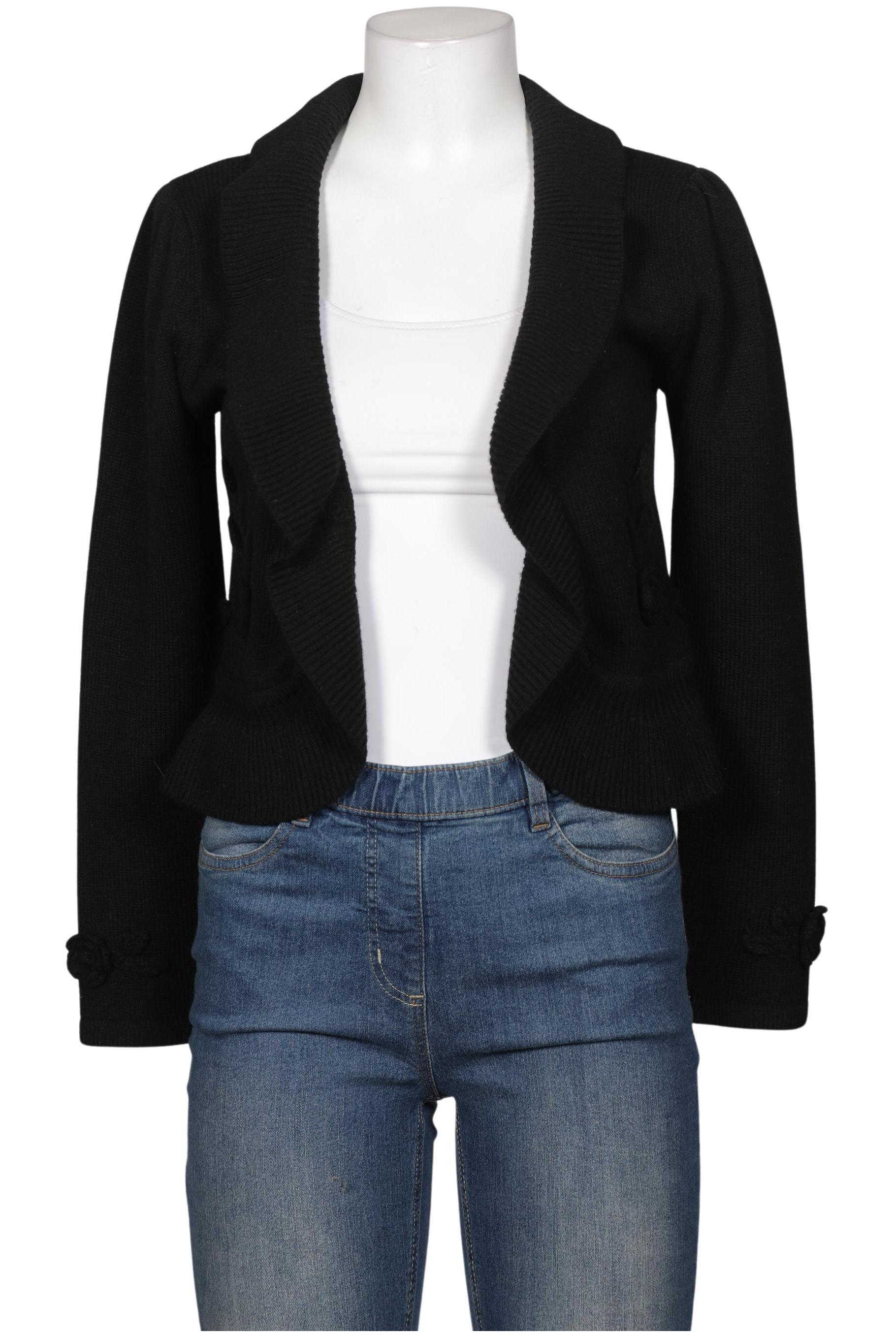 

Hammerschmid Damen Strickjacke, schwarz, Gr. 38