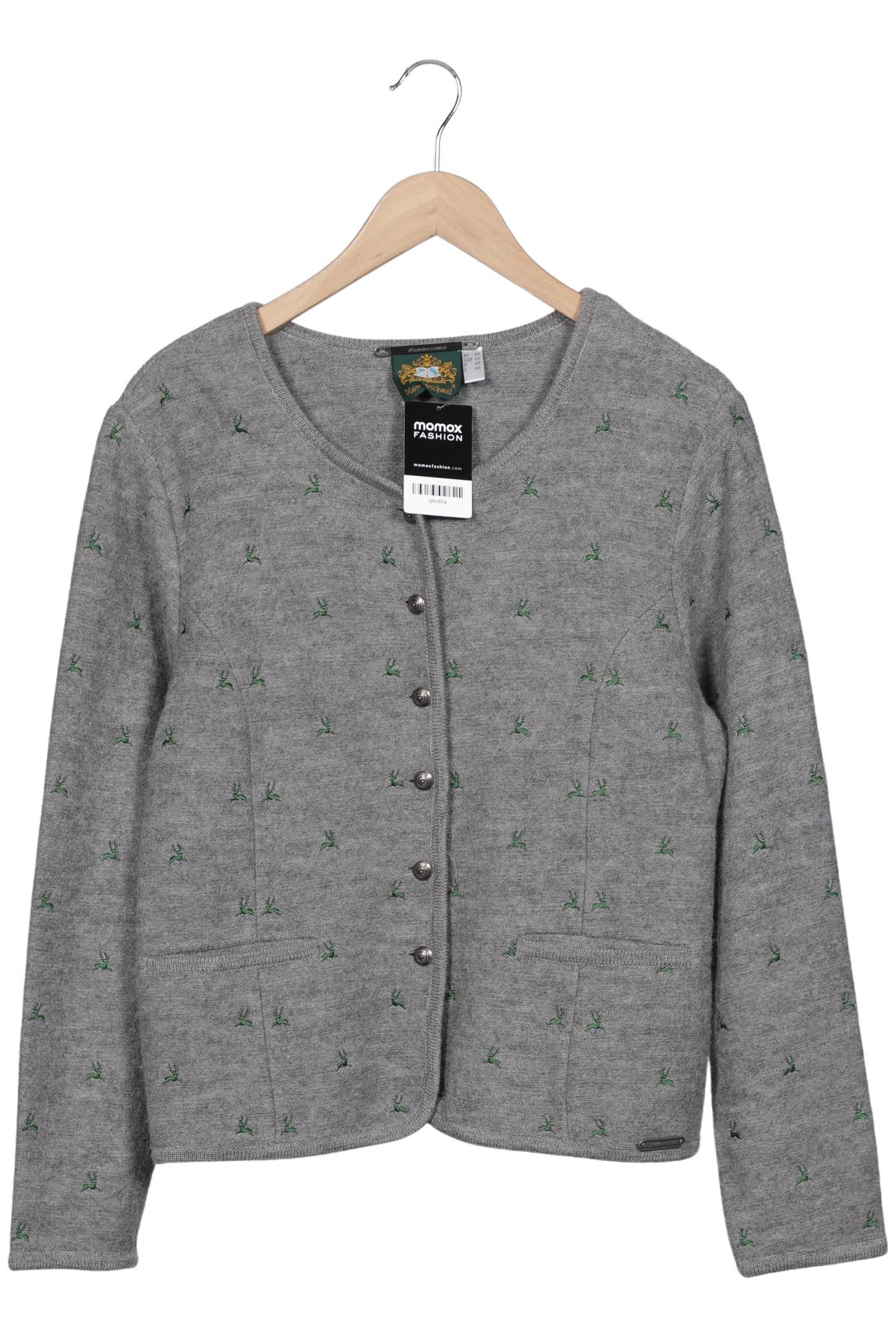 

Hammerschmid Damen Strickjacke, grau, Gr. 42