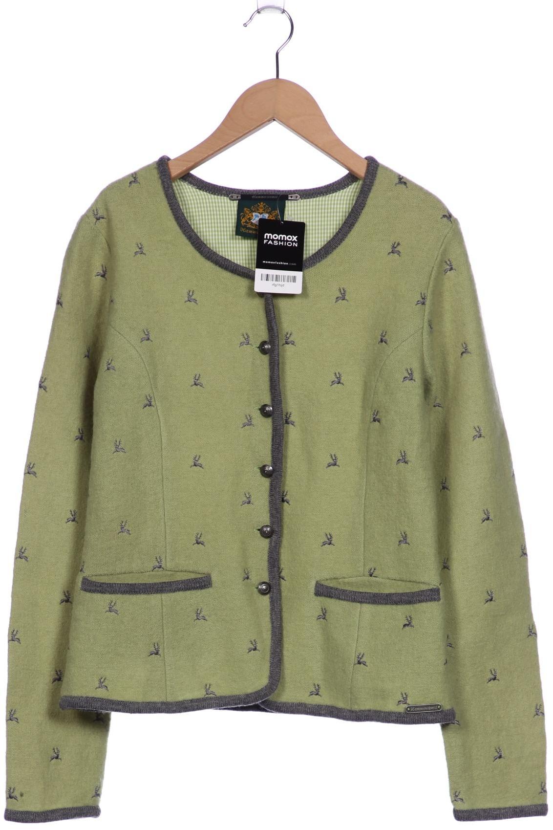 

Hammerschmid Damen Strickjacke, grün, Gr. 38