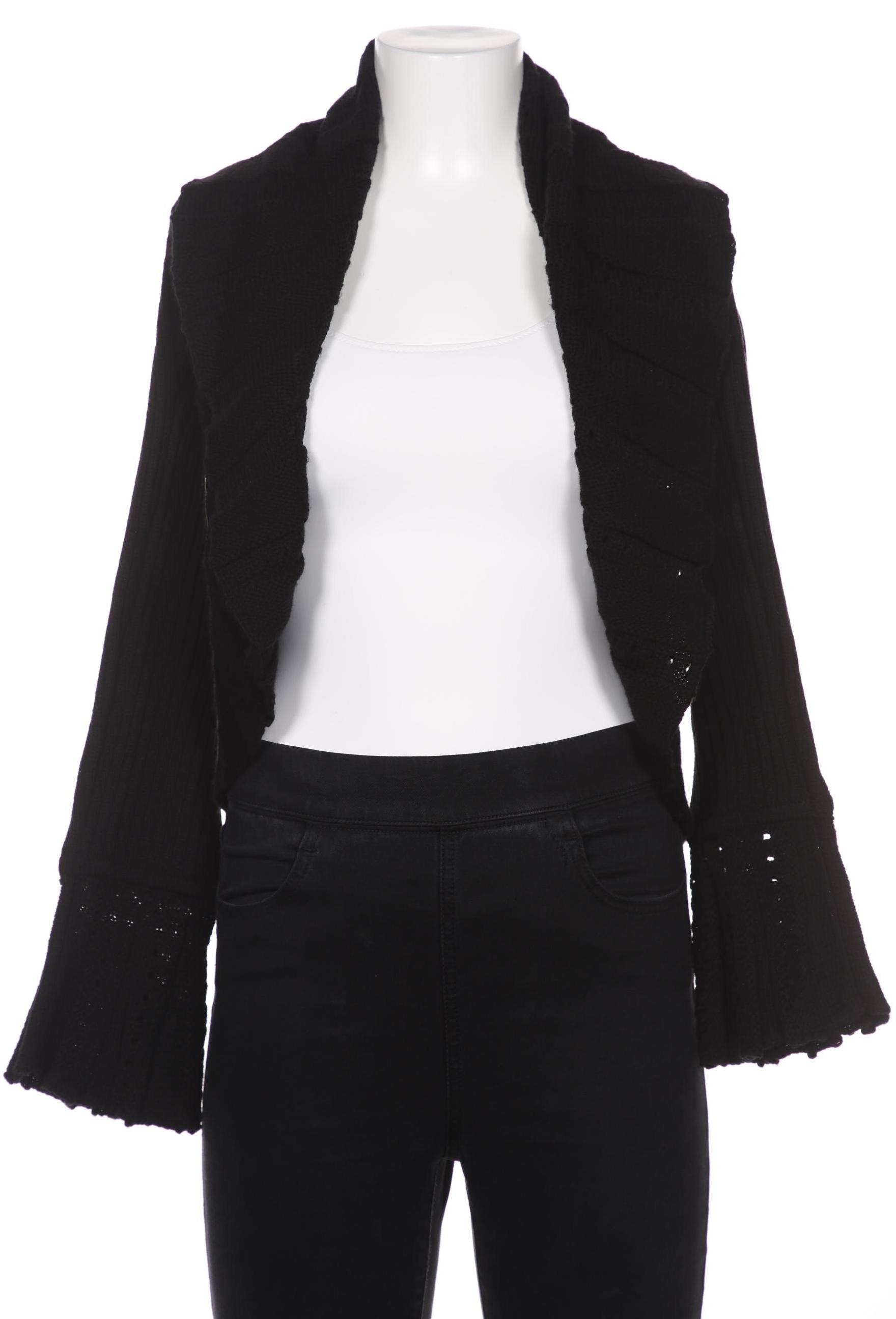 

Hammerschmid Damen Strickjacke, schwarz, Gr. 42