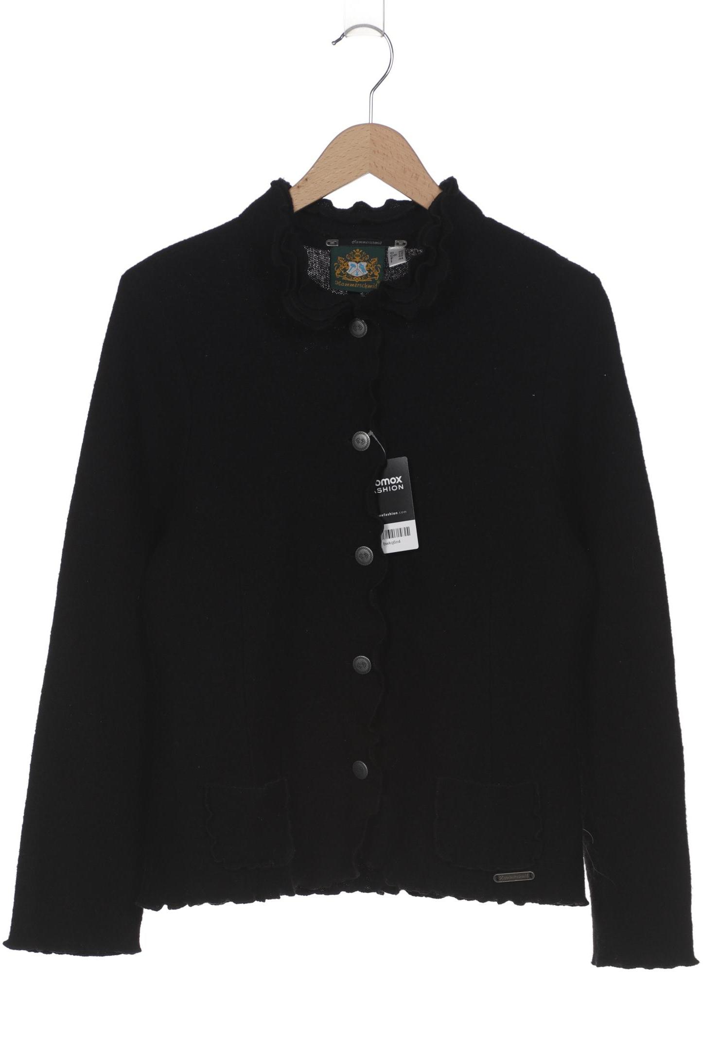

Hammerschmid Damen Strickjacke, schwarz, Gr. 40