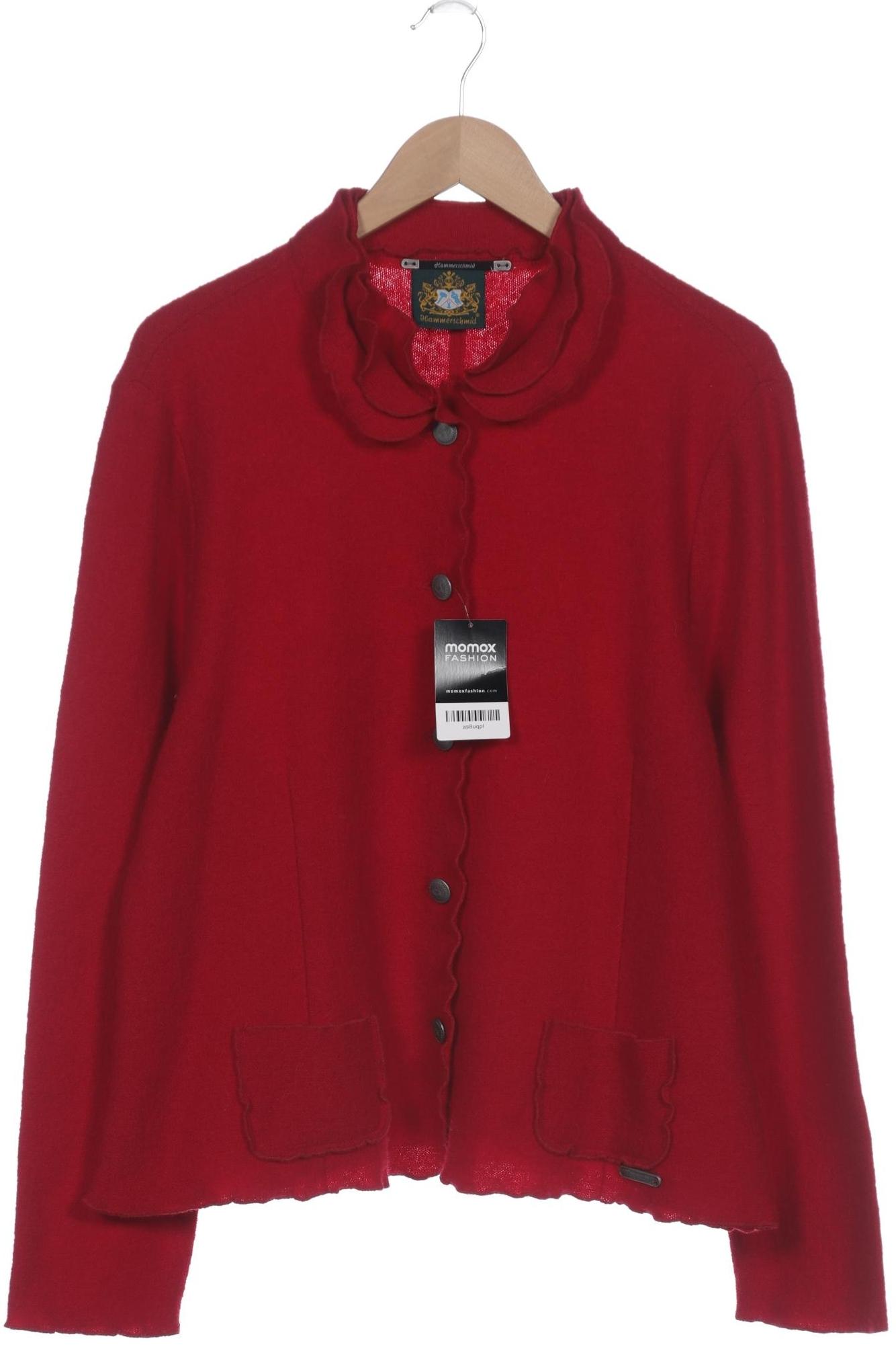 

Hammerschmid Damen Strickjacke, rot, Gr. 44