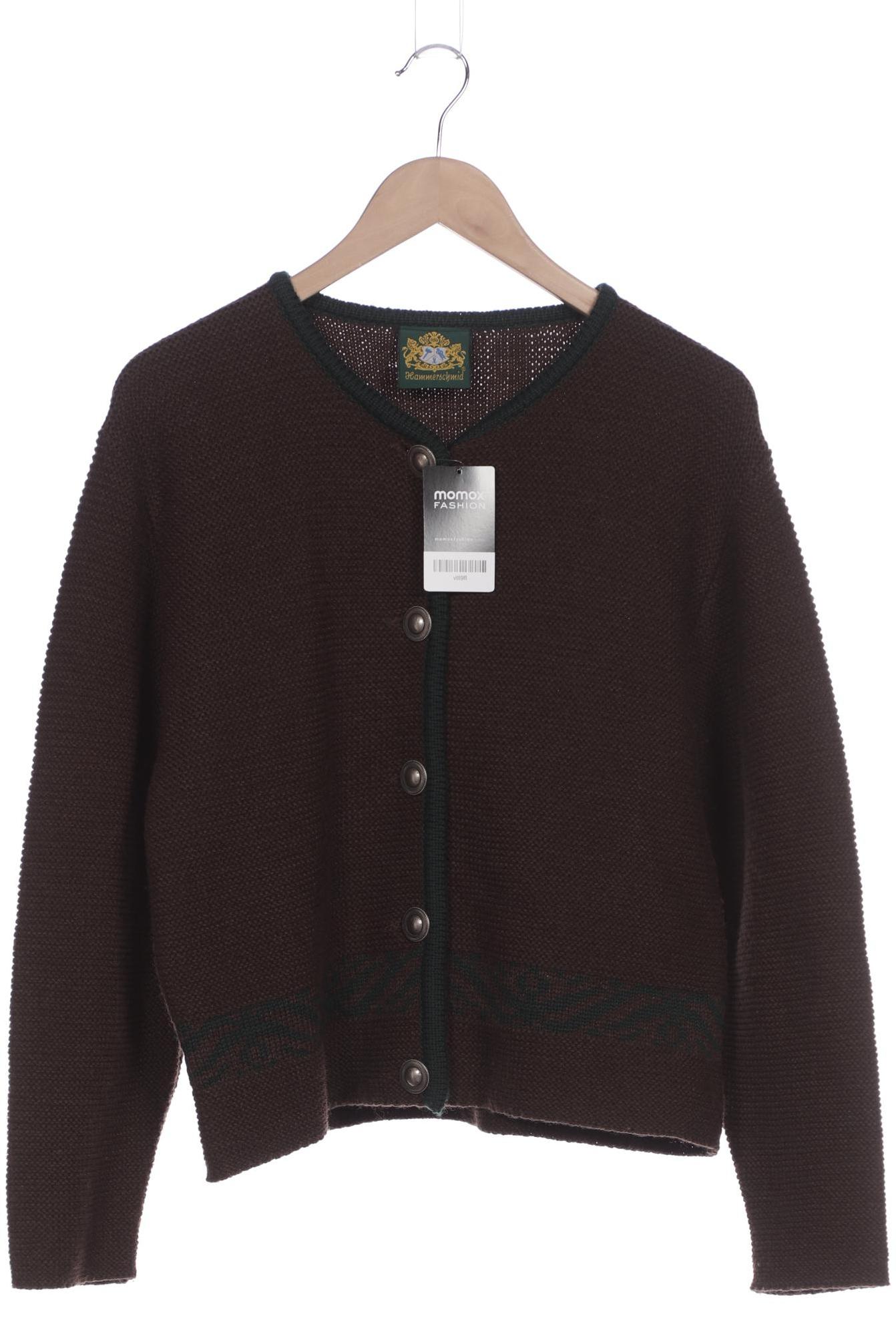 

Hammerschmid Damen Strickjacke, braun, Gr. 38