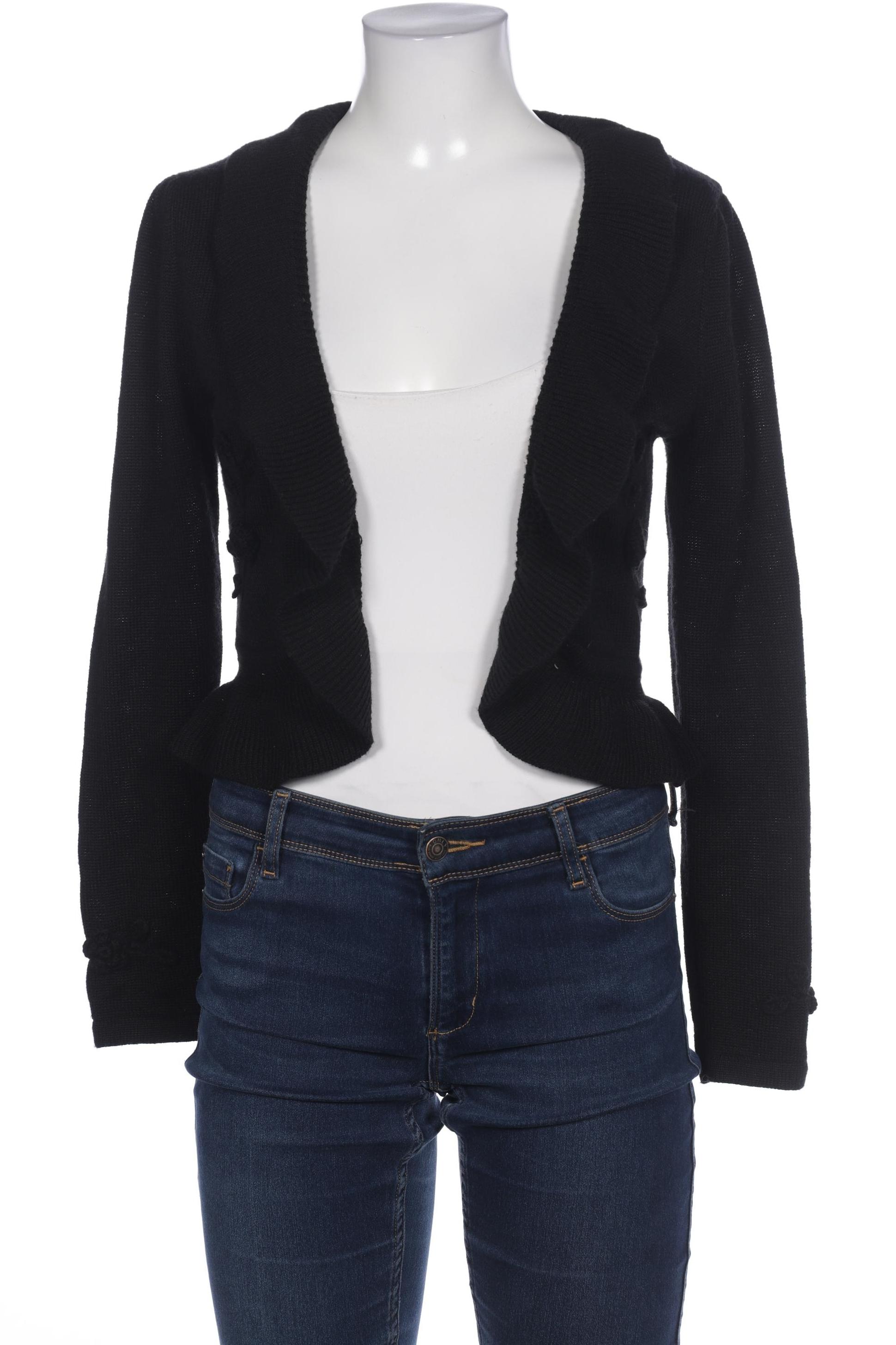 

Hammerschmid Damen Strickjacke, schwarz, Gr. 38