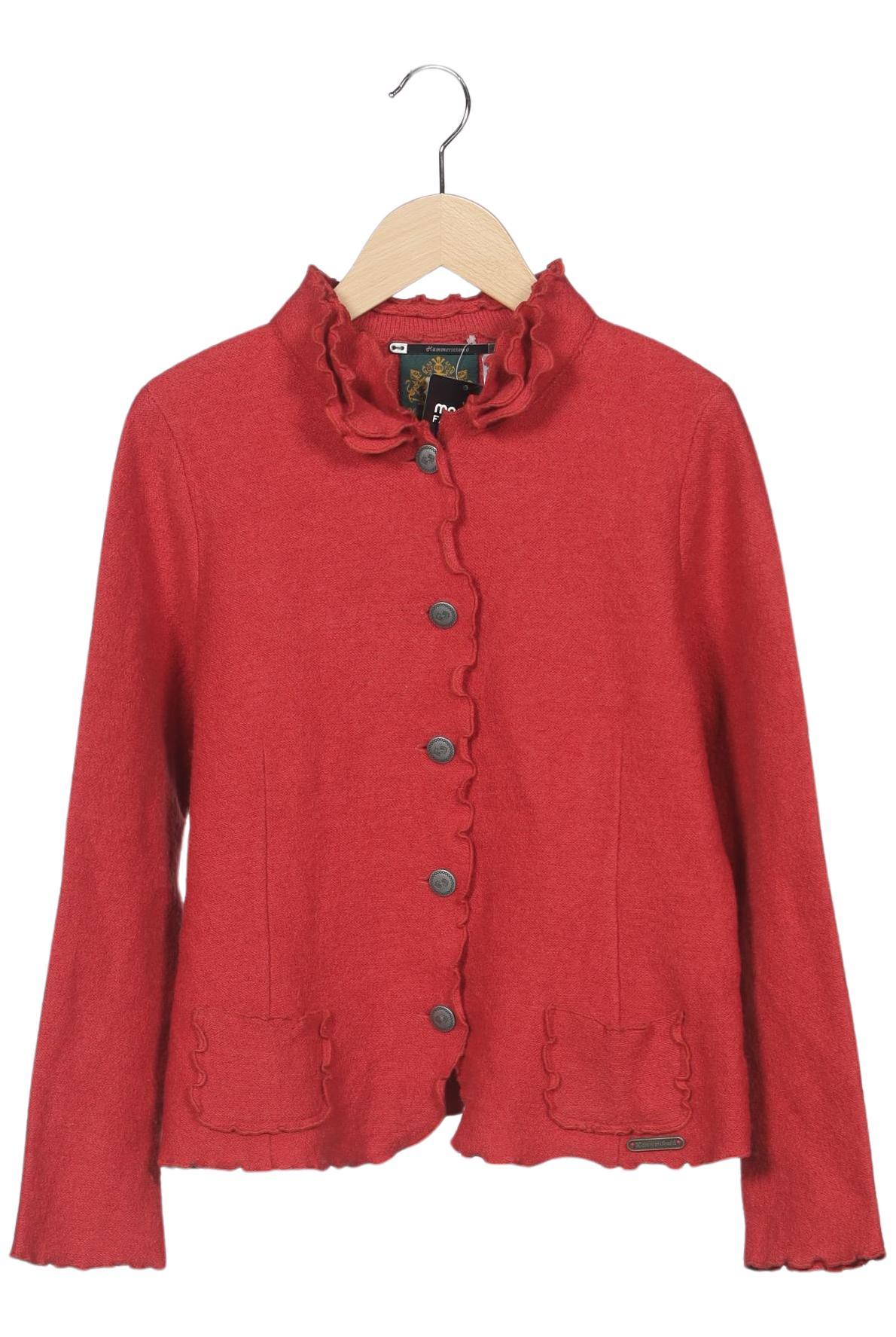 

Hammerschmid Damen Strickjacke, rot, Gr. 38