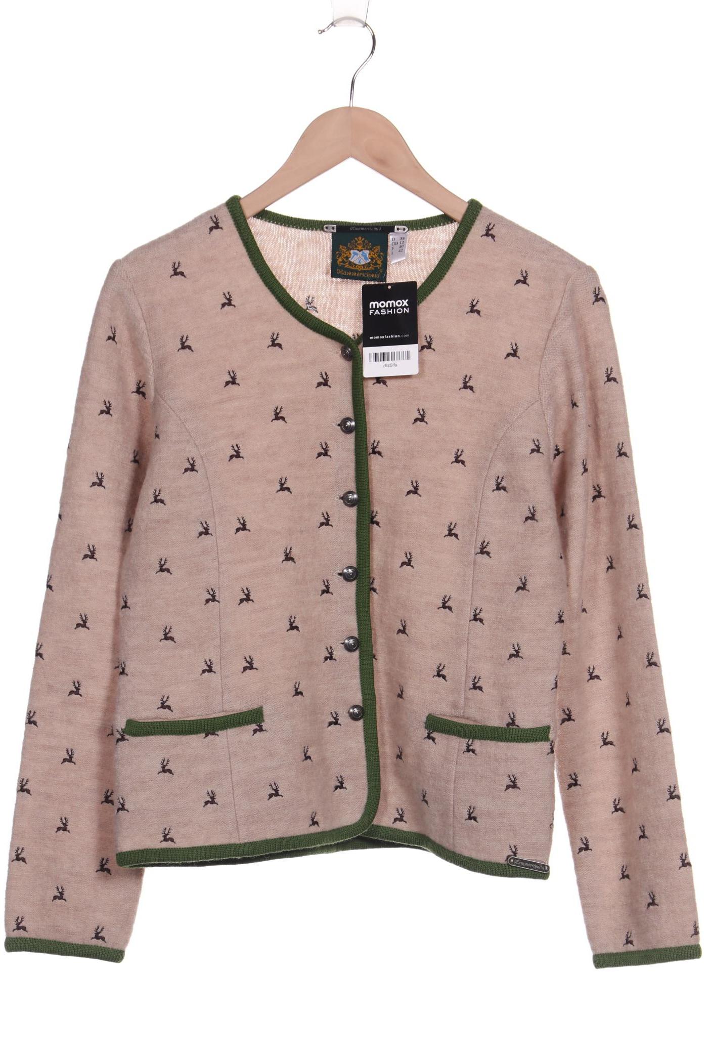 

Hammerschmid Damen Strickjacke, beige, Gr. 38