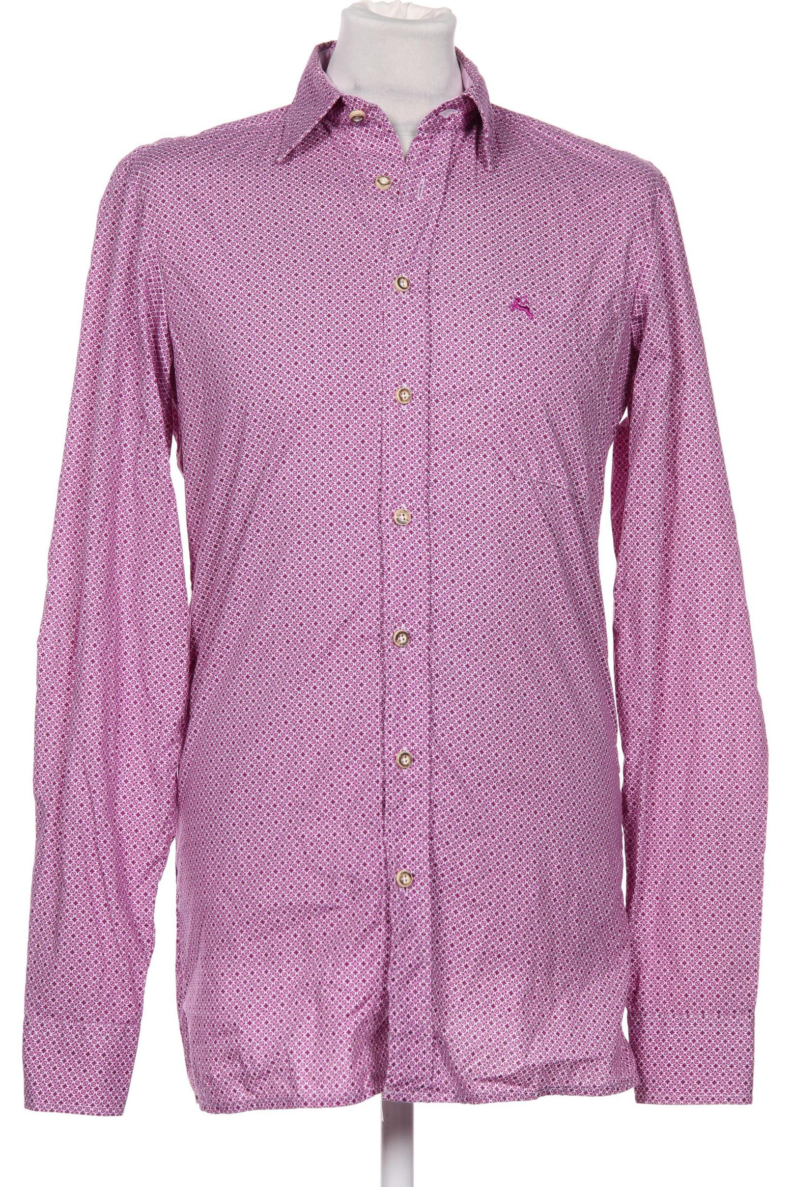 

Hammerschmid Herren Hemd, pink, Gr. 46