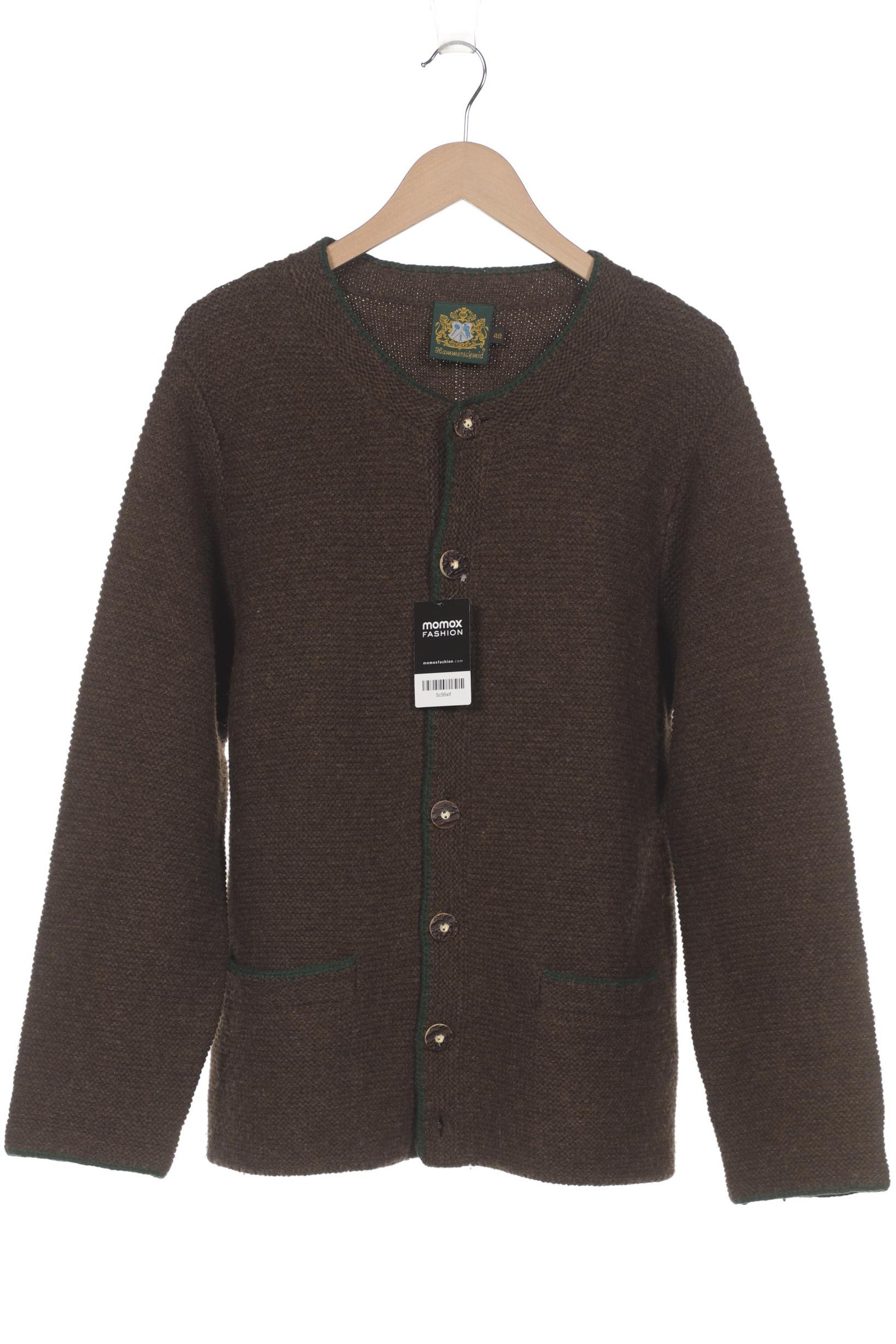 

Hammerschmid Herren Strickjacke, braun, Gr. 48