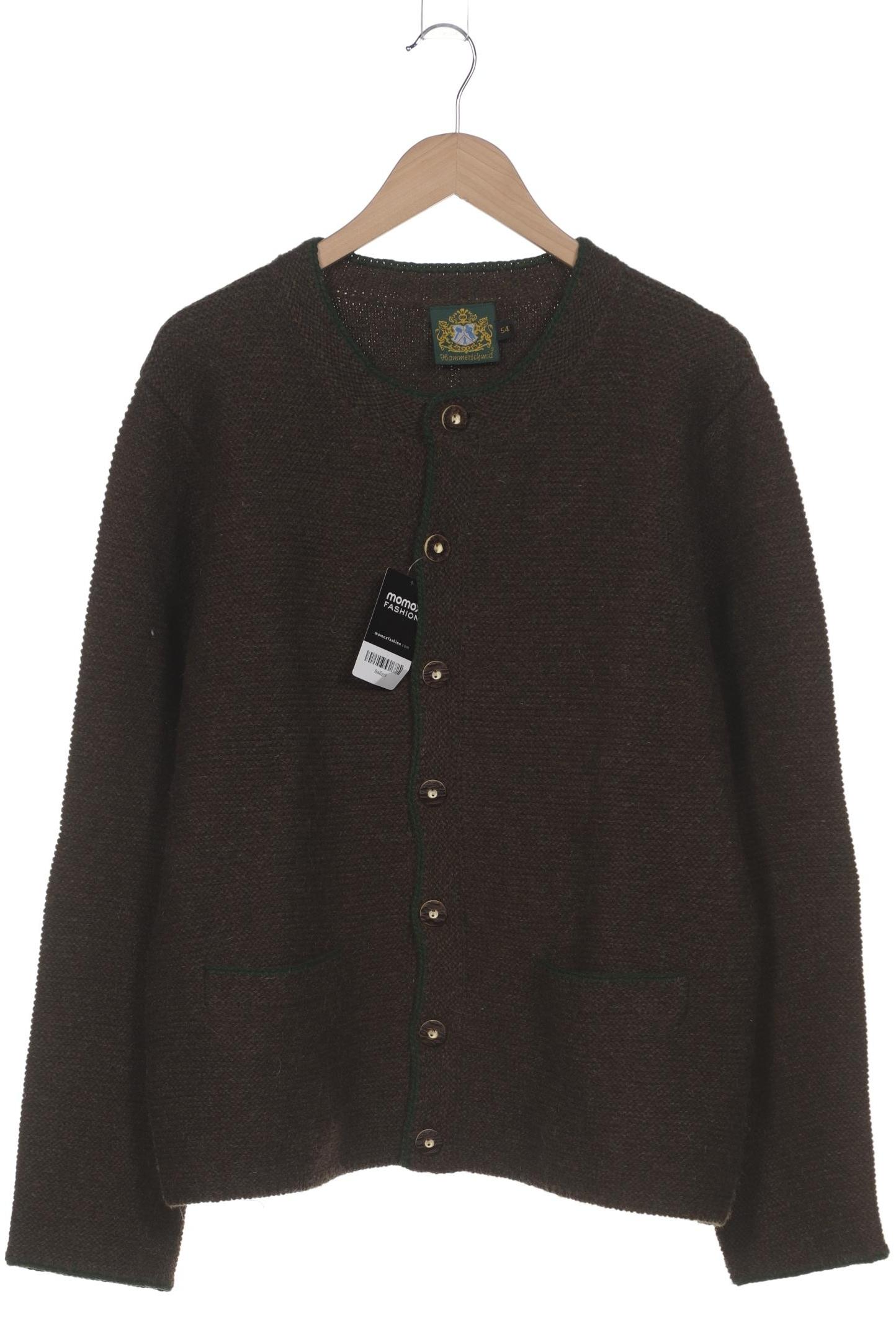 

Hammerschmid Herren Strickjacke, braun, Gr. 54