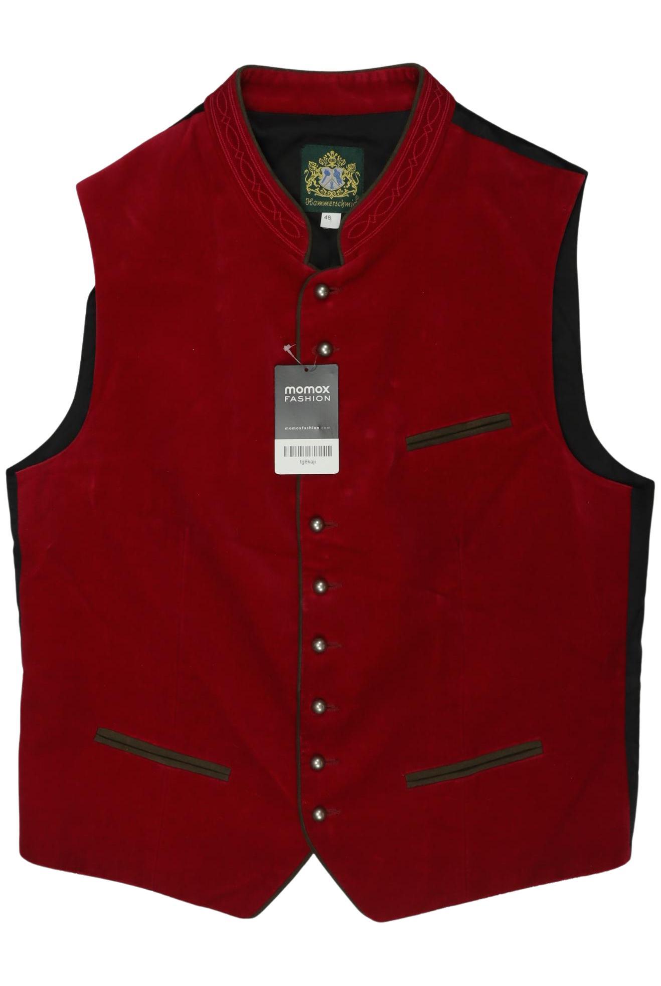 

Hammerschmid Herren Weste, rot, Gr. 48