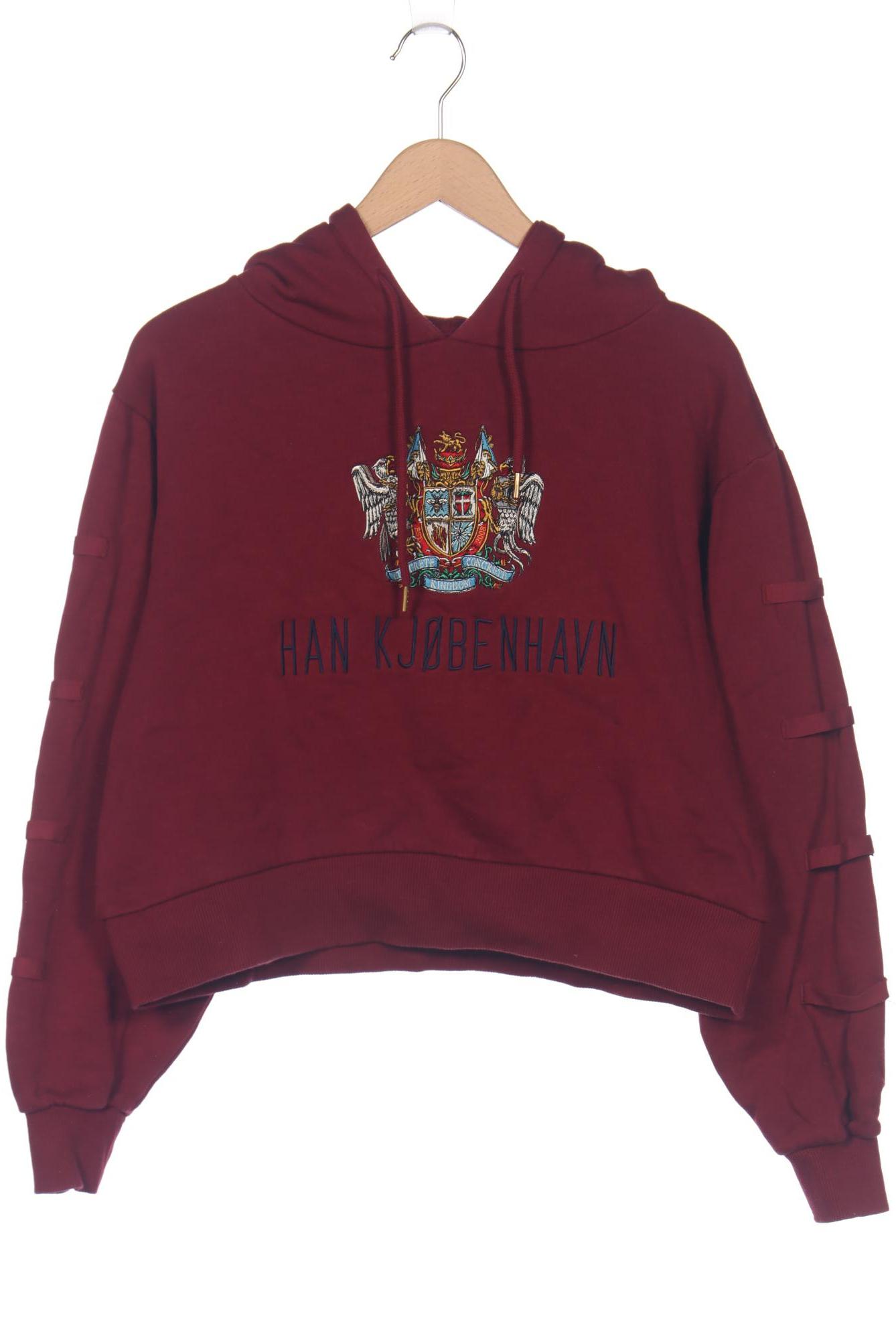 

HAN Kjobenhavn Damen Kapuzenpullover, bordeaux, Gr. 38