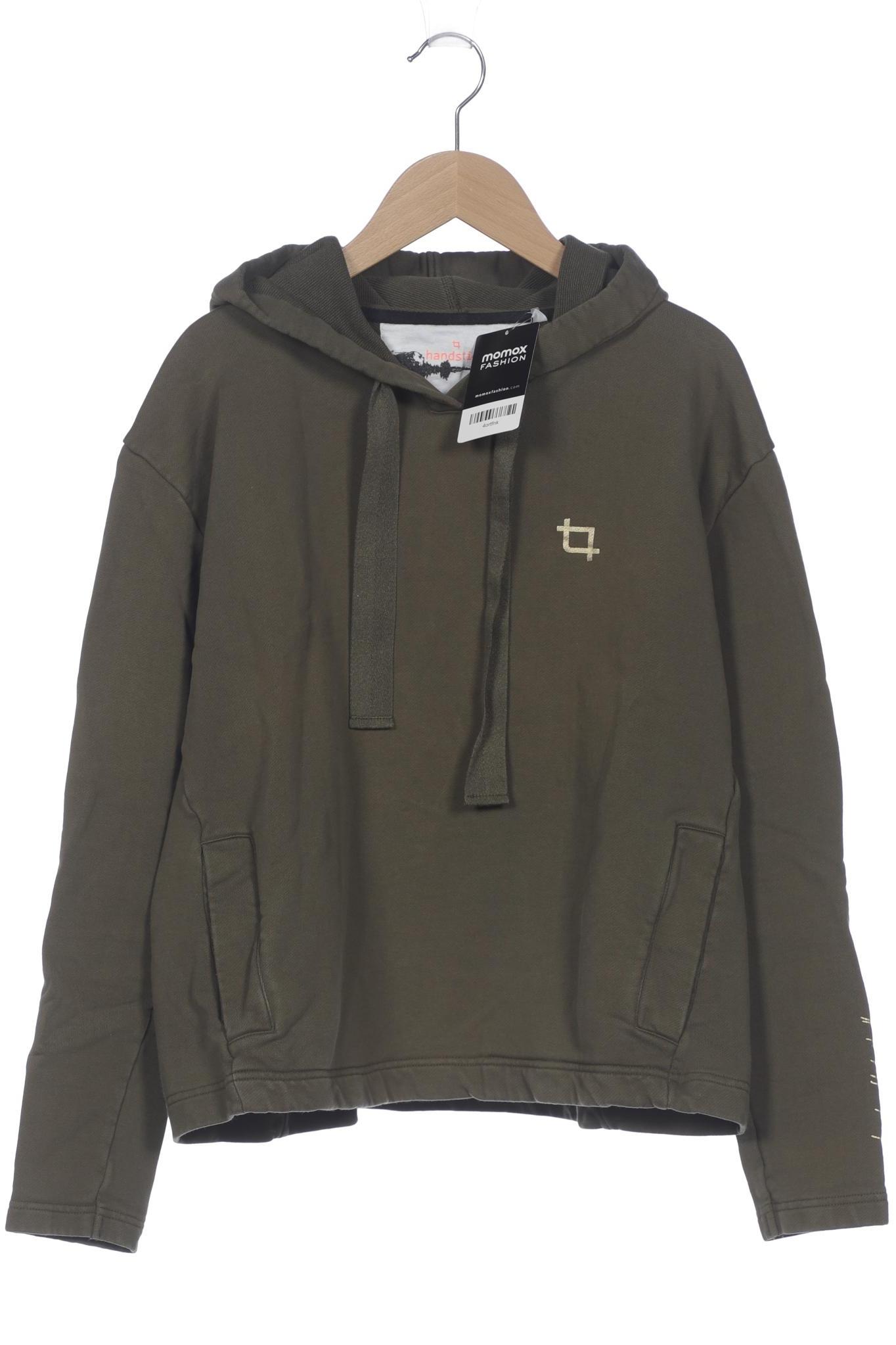 

handstich Damen Kapuzenpullover, grün, Gr. 36