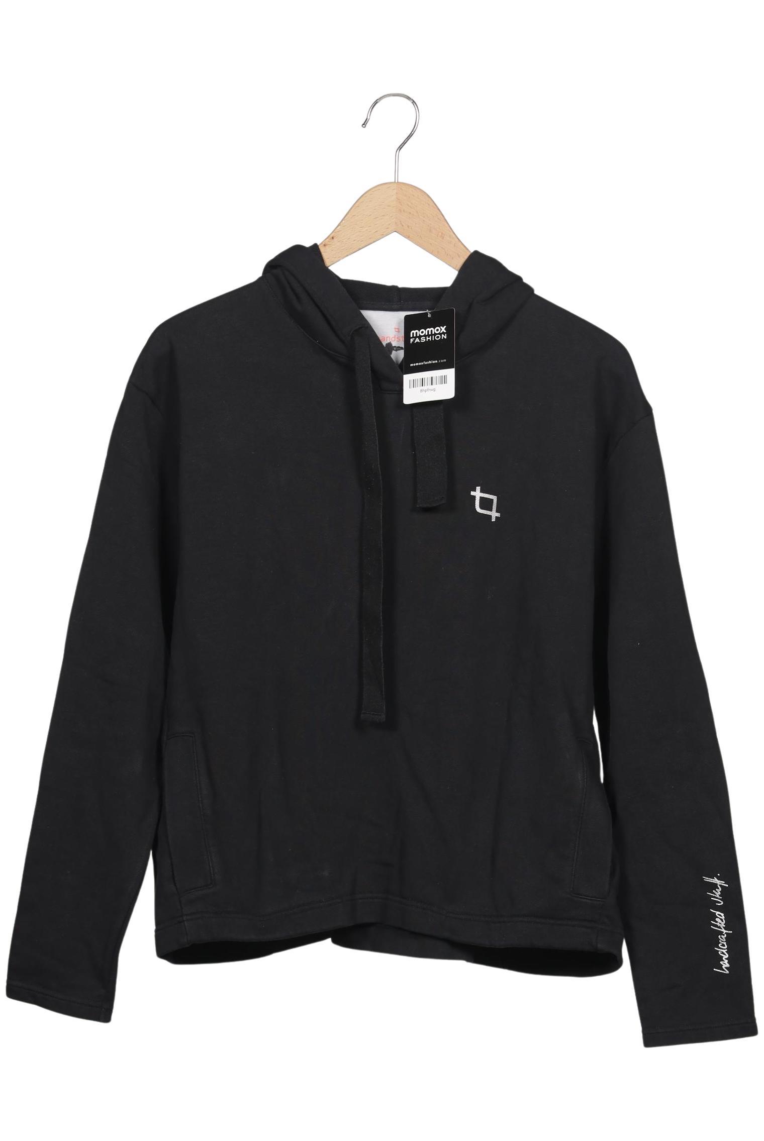 

handstich Damen Kapuzenpullover, schwarz, Gr. 38