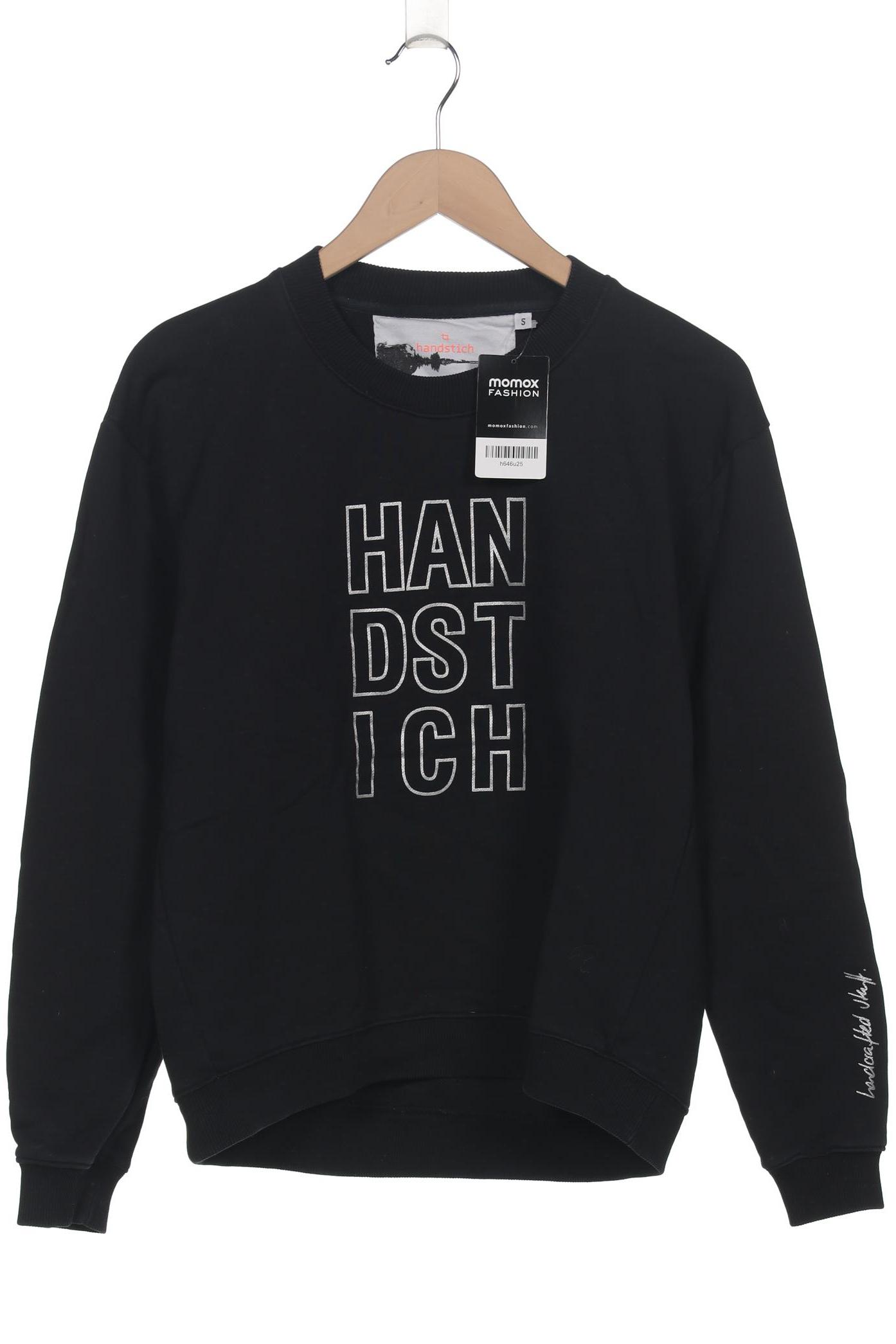 

handstich Damen Sweatshirt, schwarz, Gr. 36