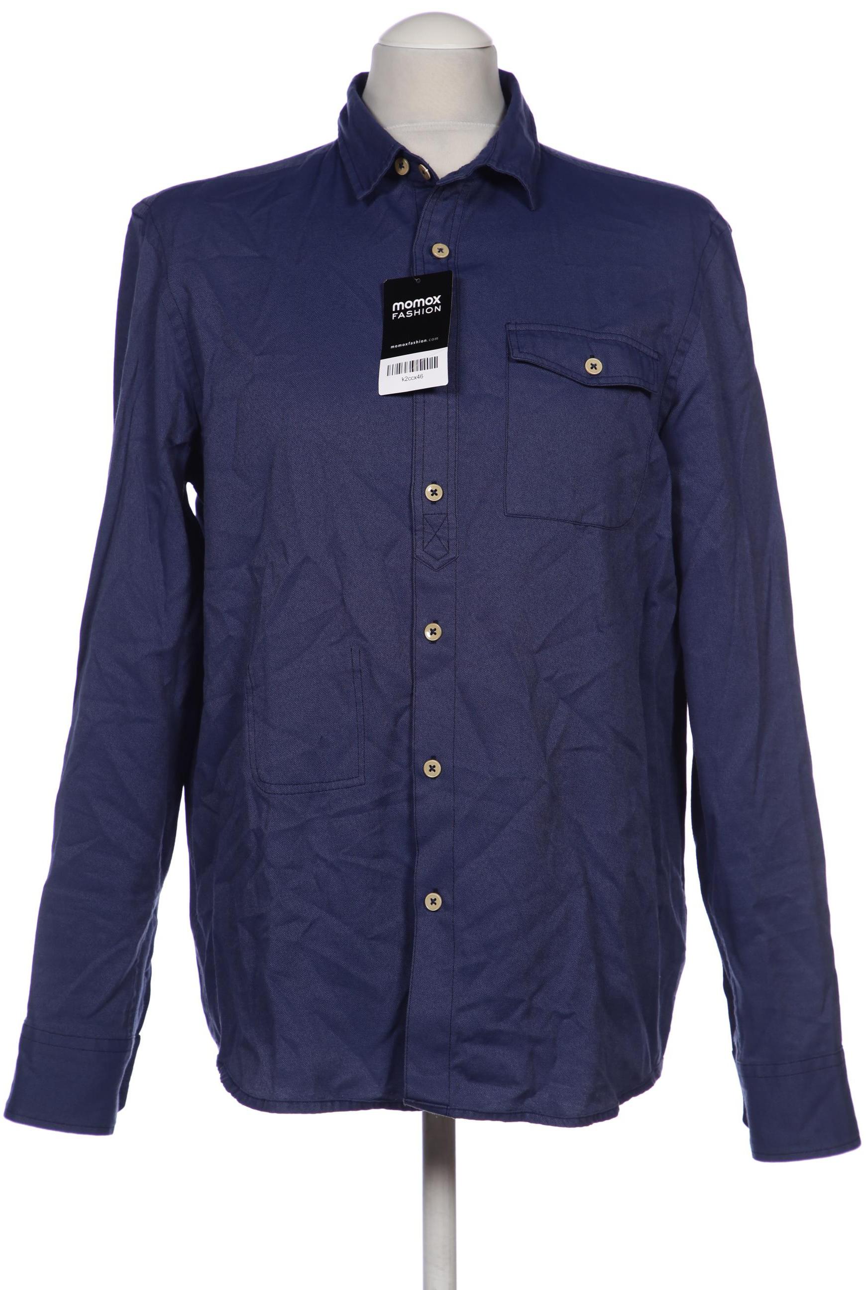 

handstich Herren Hemd, blau, Gr. 52