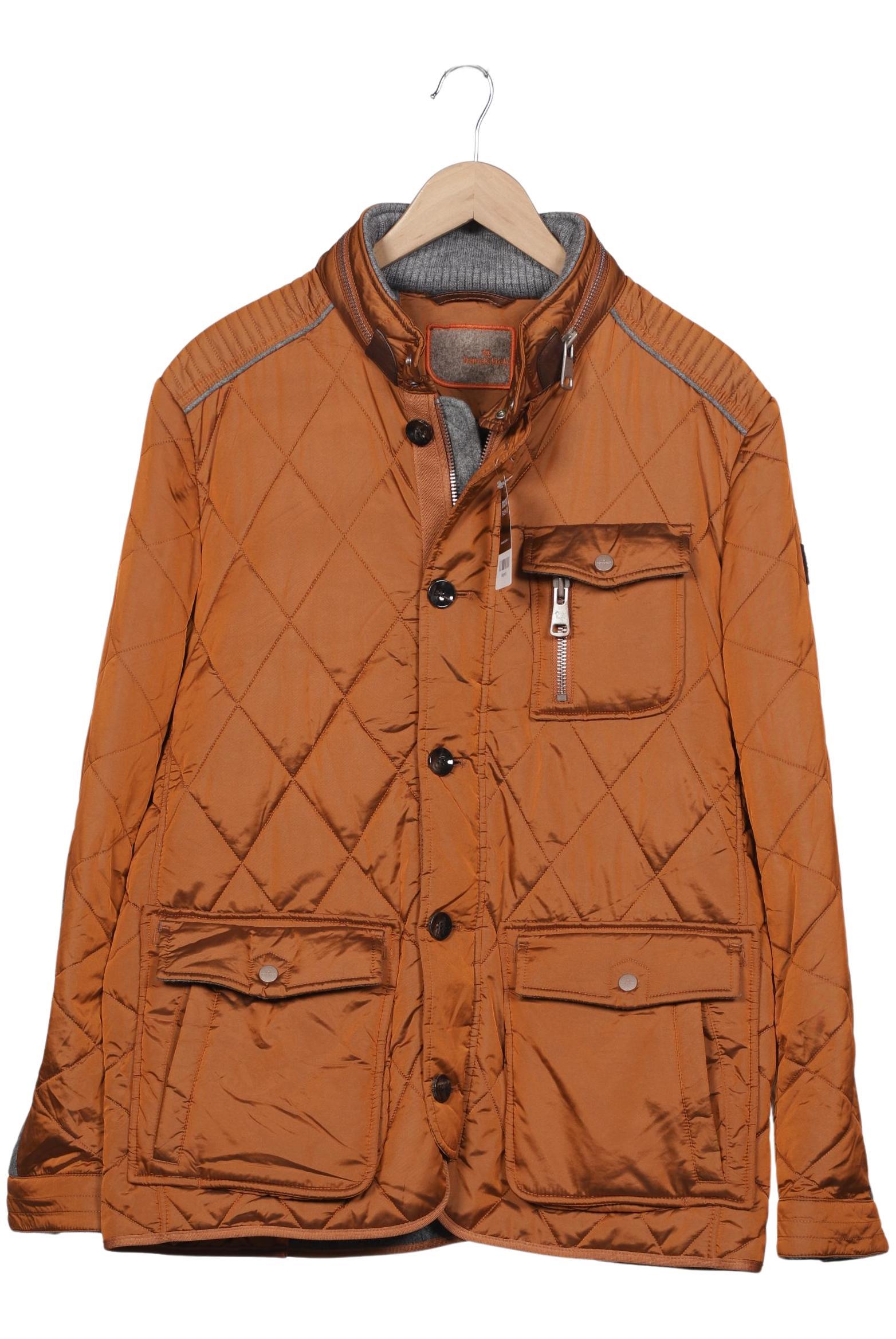 

handstich Herren Jacke, orange, Gr. 54