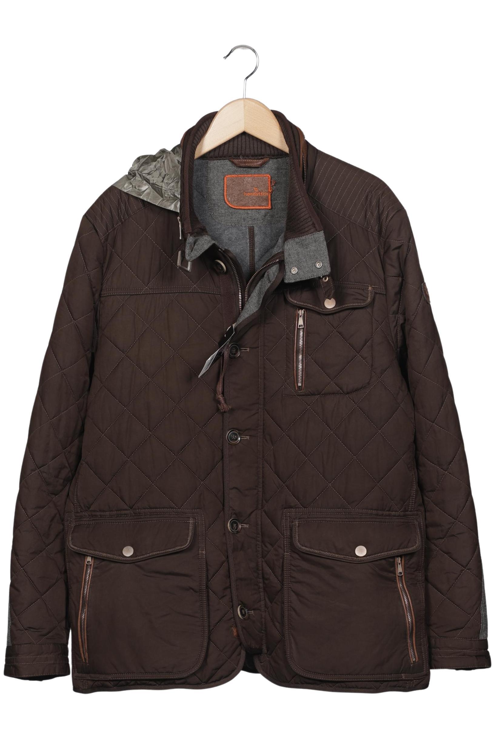 Thumbnail - handstich Herren Jacke, braun, Gr. 56