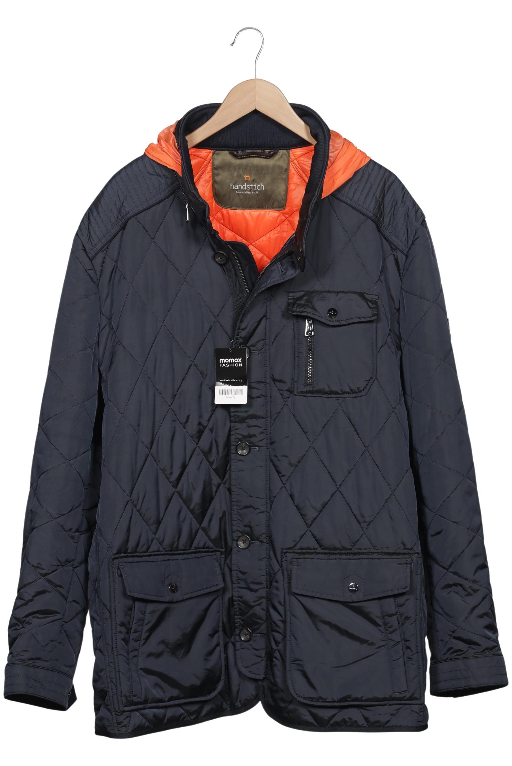 

handstich Herren Jacke, marineblau, Gr. 66