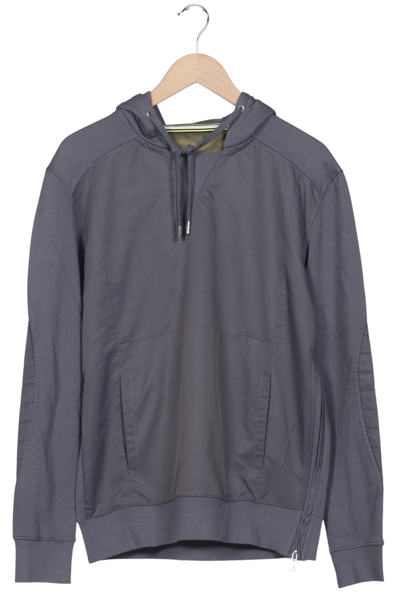 

handstich Herren Kapuzenpullover, grau, Gr. 52