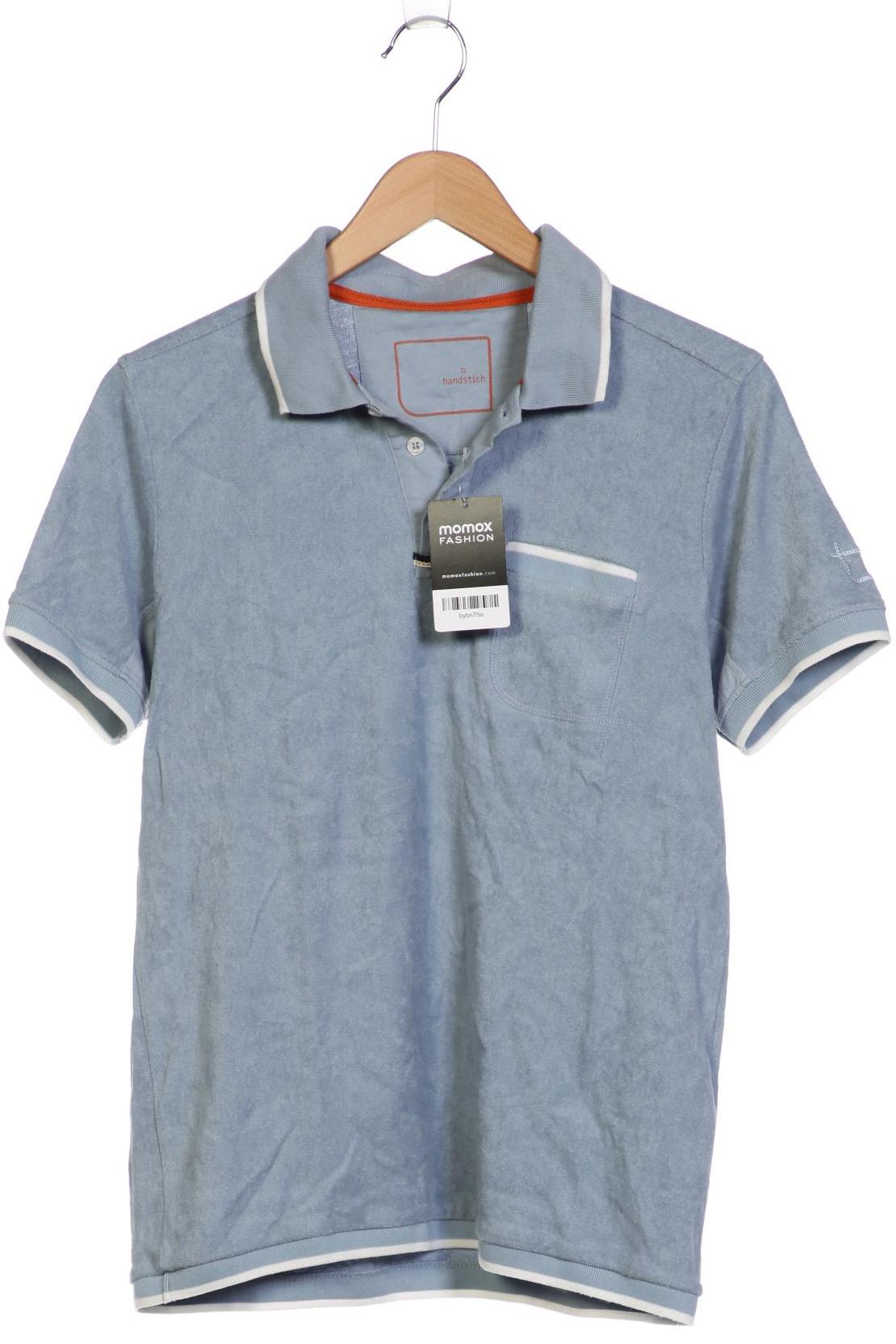 

handstich Herren Poloshirt, hellblau, Gr. 48