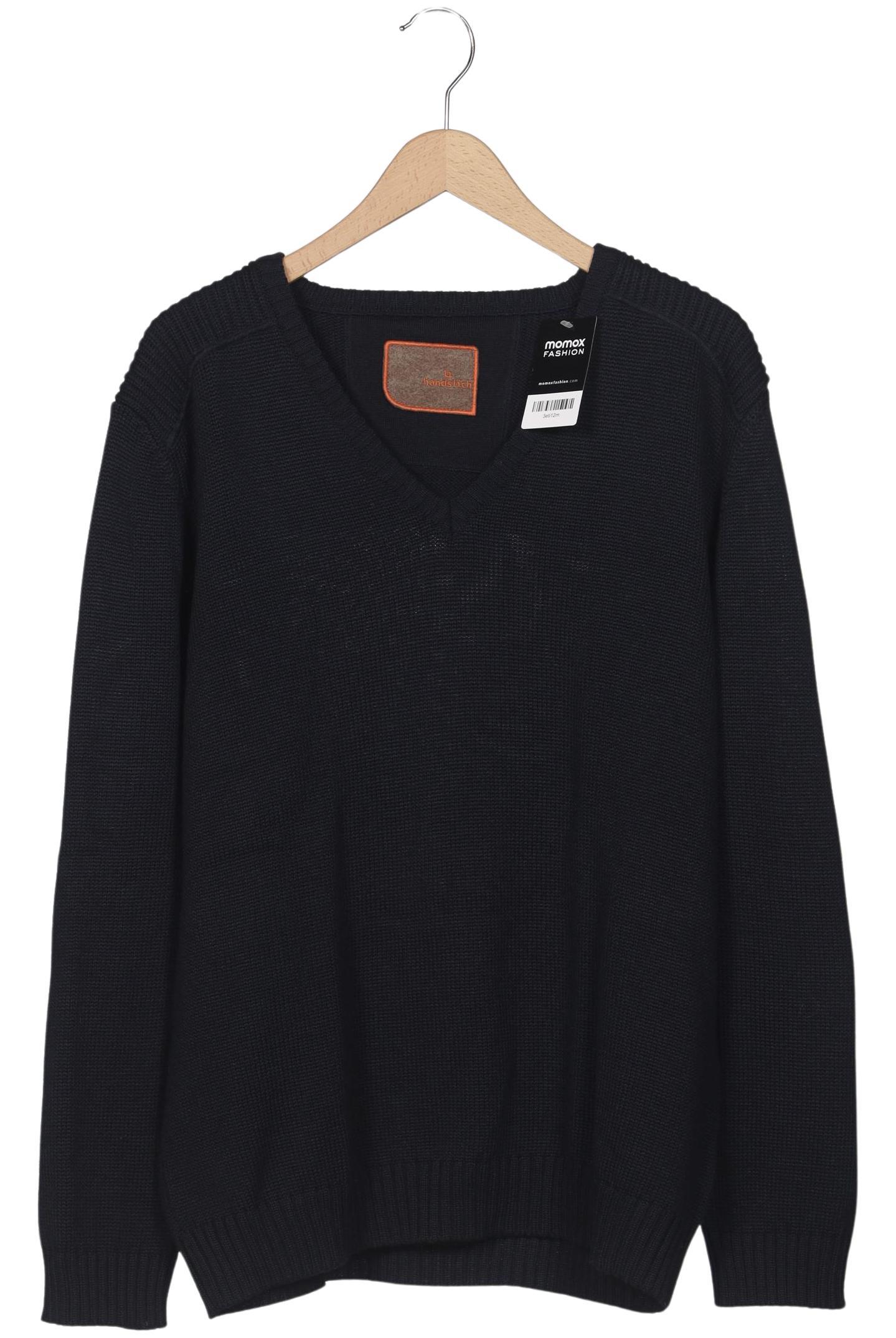 

handstich Herren Pullover, marineblau, Gr. 58