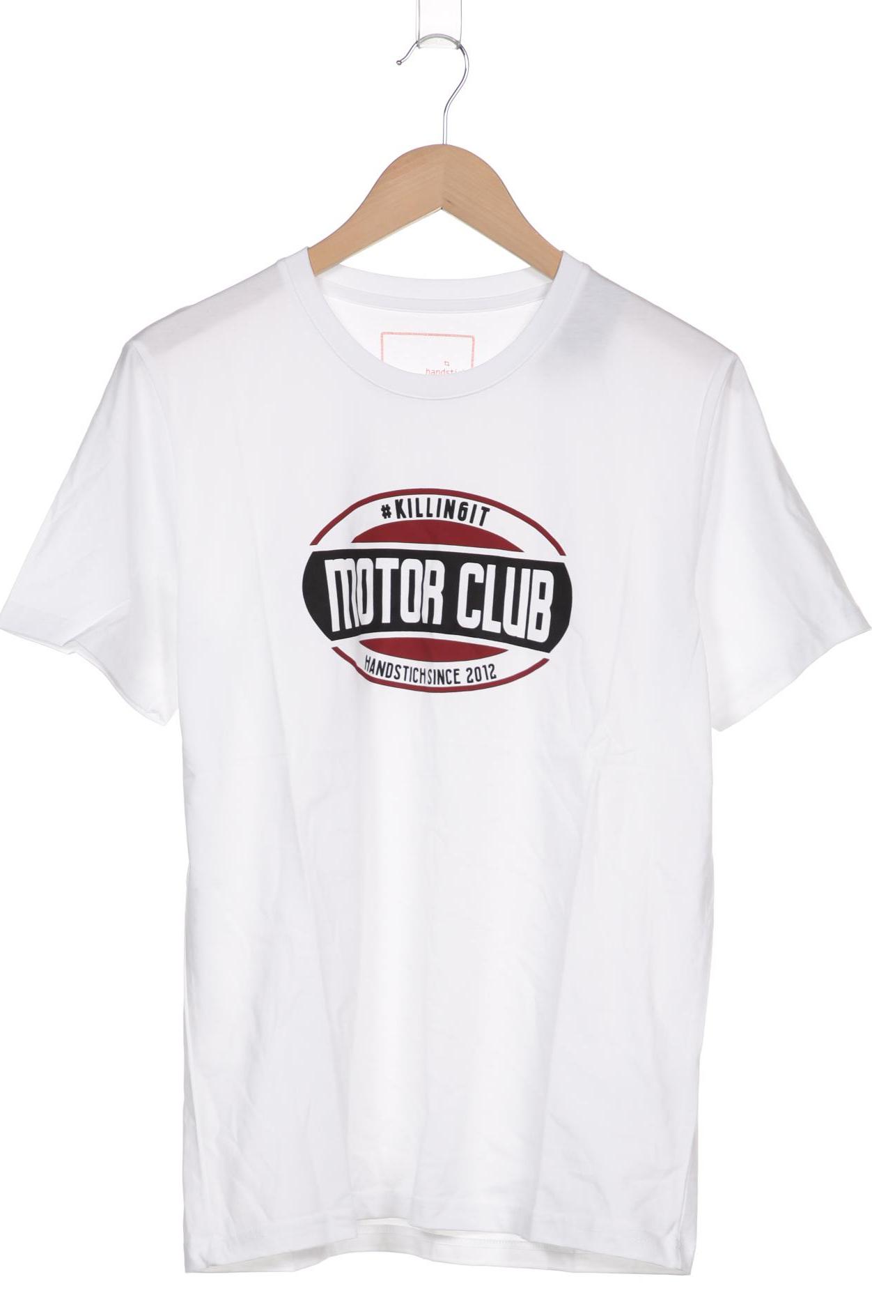

handstich Herren T-Shirt, weiß