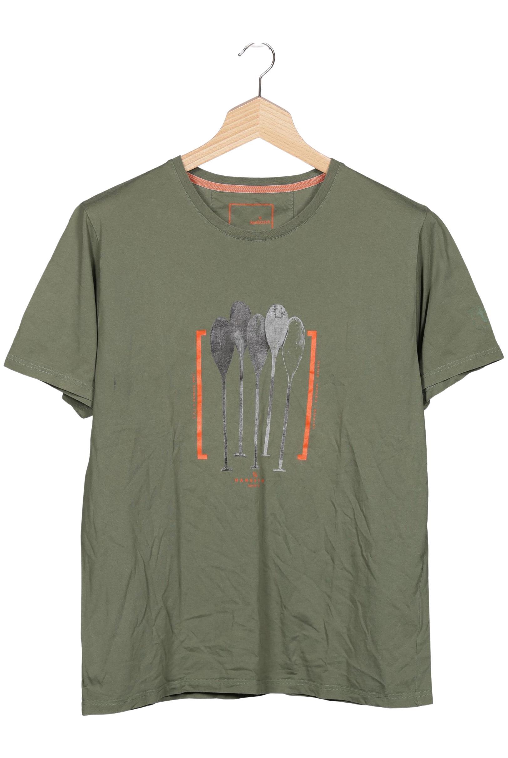 

handstich Herren T-Shirt, grün, Gr. 58