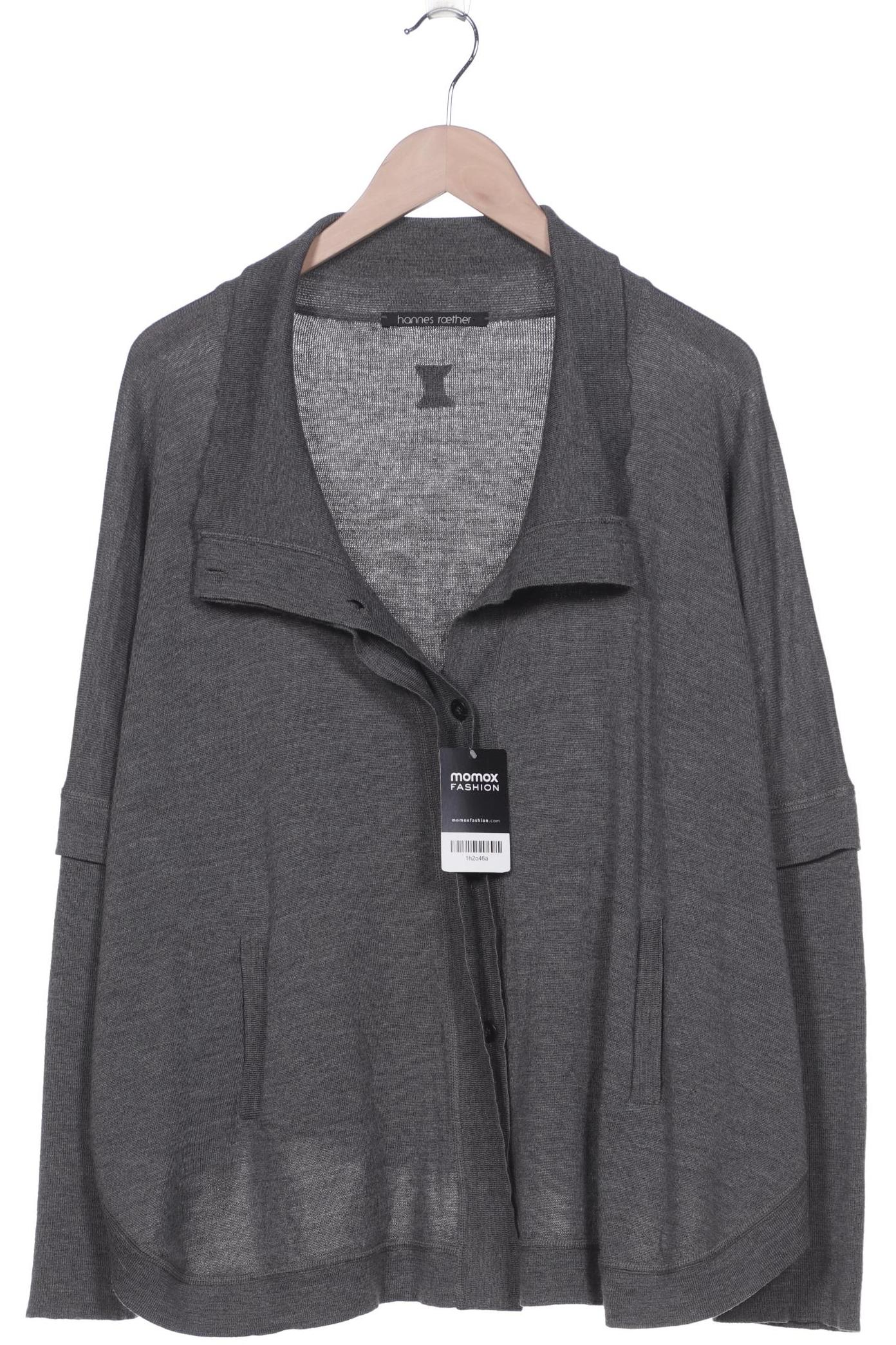 

hannes roether Damen Strickjacke, grau
