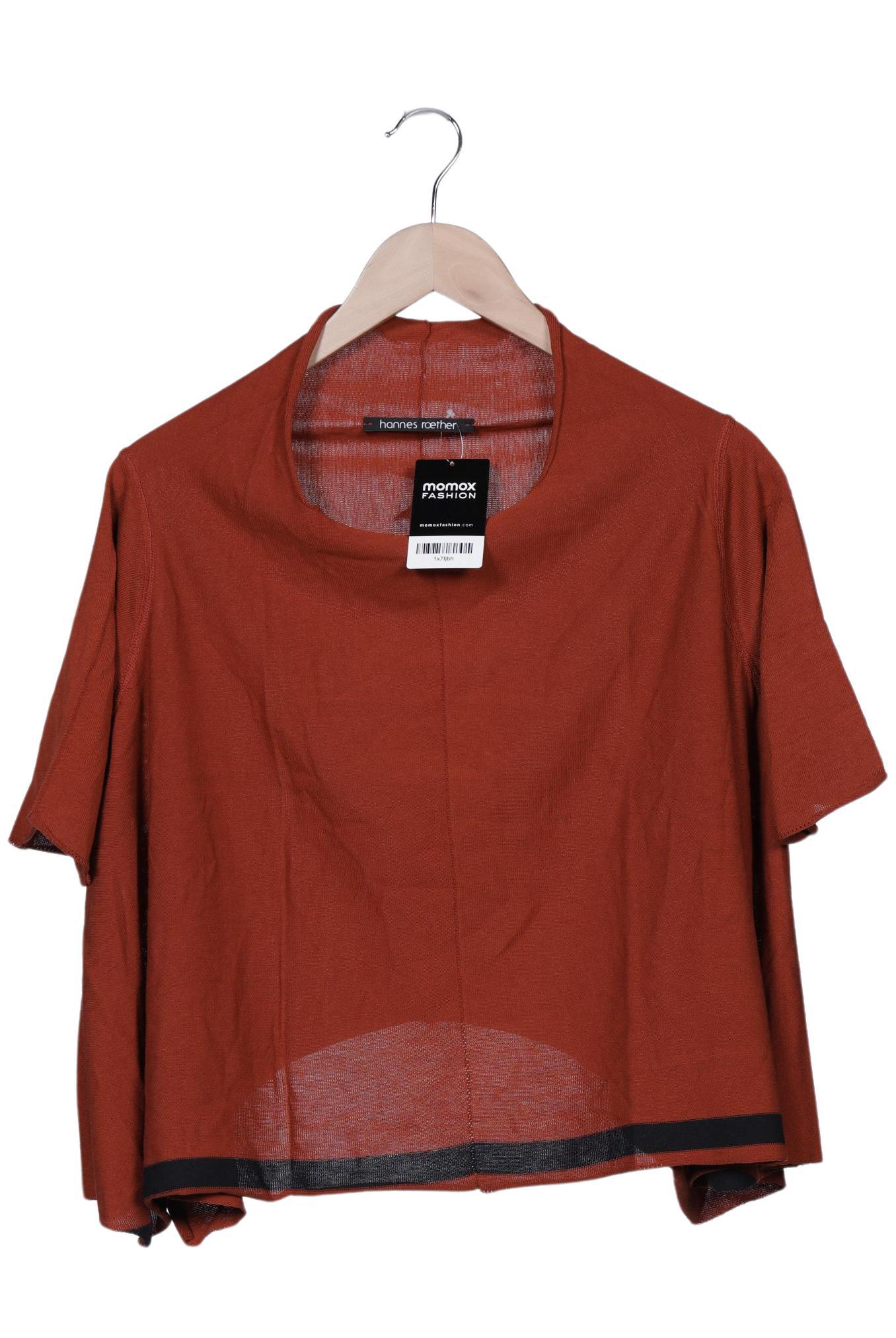 

hannes roether Damen Pullover, orange, Gr. 52