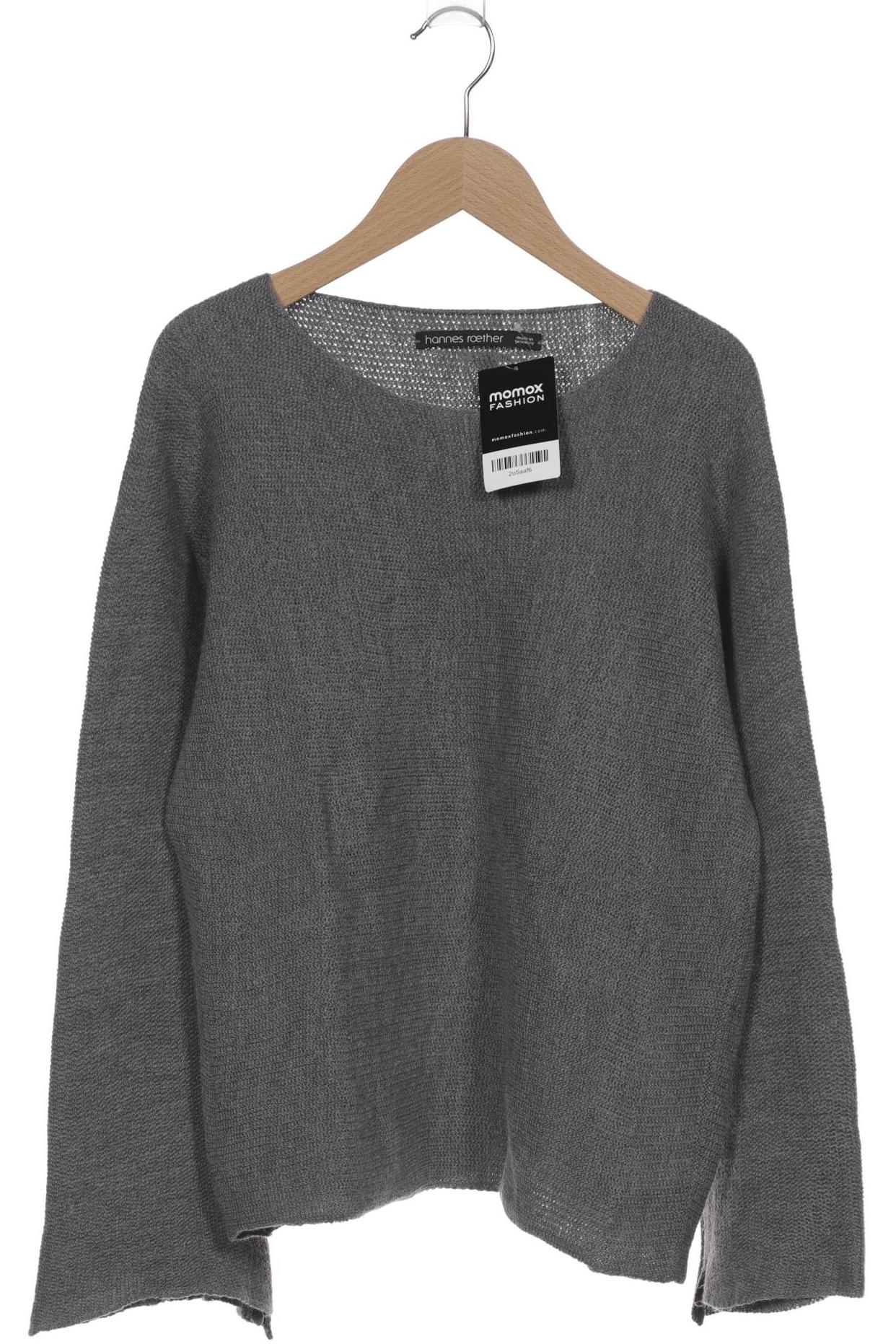 

hannes roether Damen Pullover, grau, Gr. 38