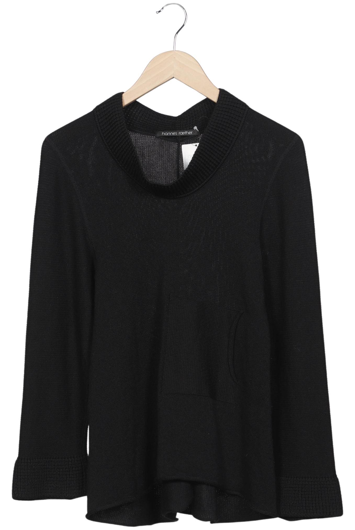 

hannes roether Damen Pullover, schwarz, Gr. 36
