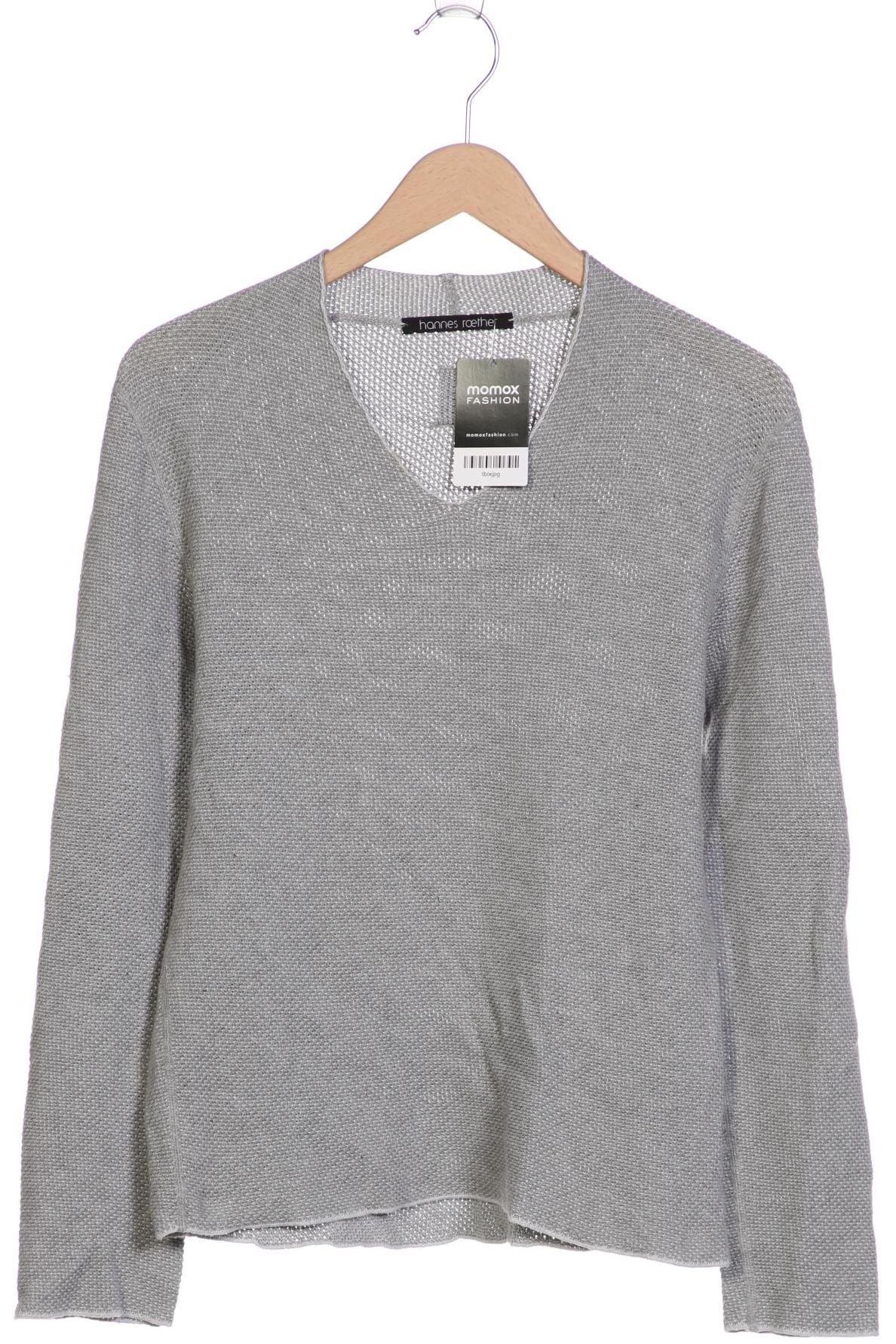 

hannes roether Damen Pullover, grau, Gr. 38