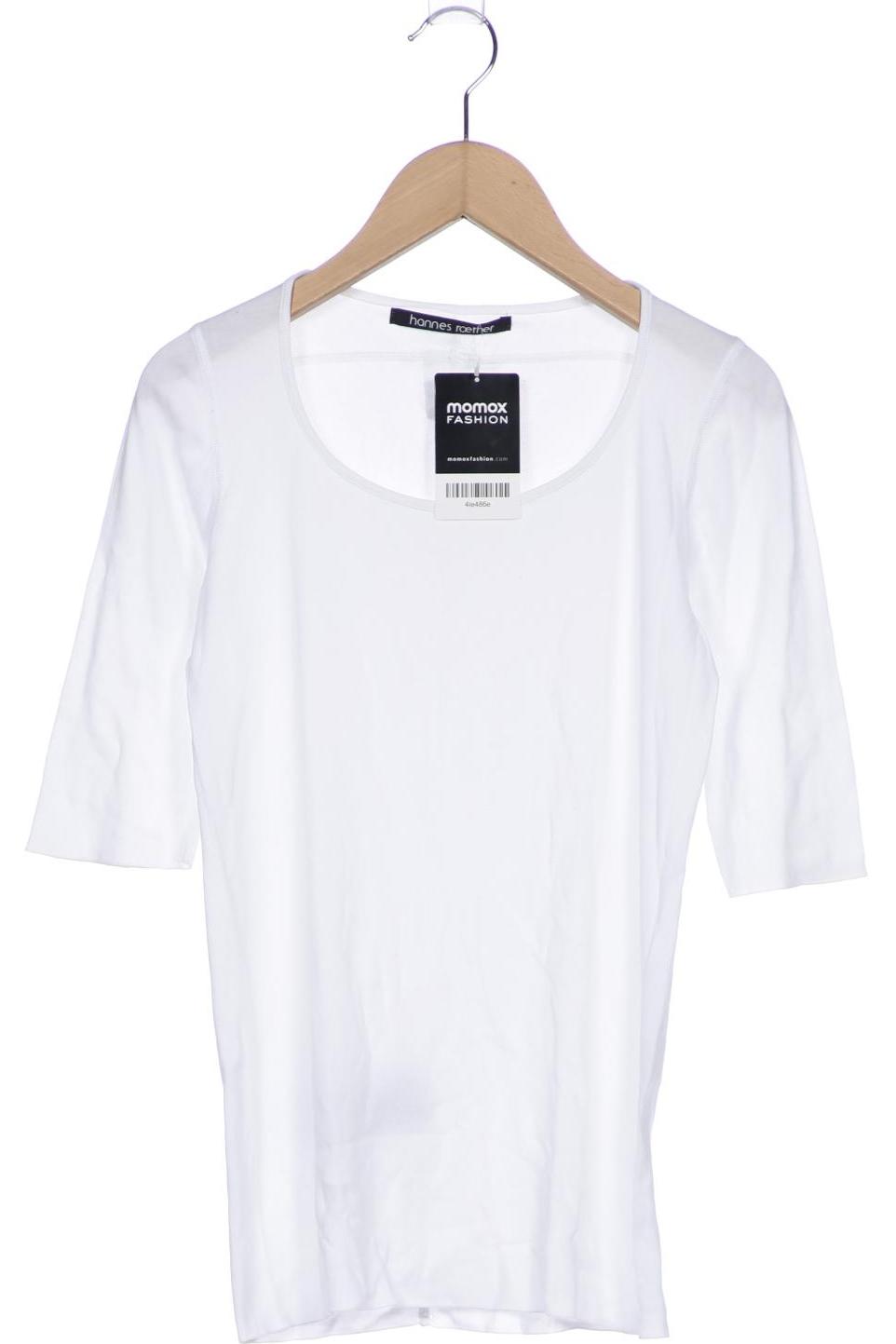 

hannes roether Damen T-Shirt, weiß, Gr. 36