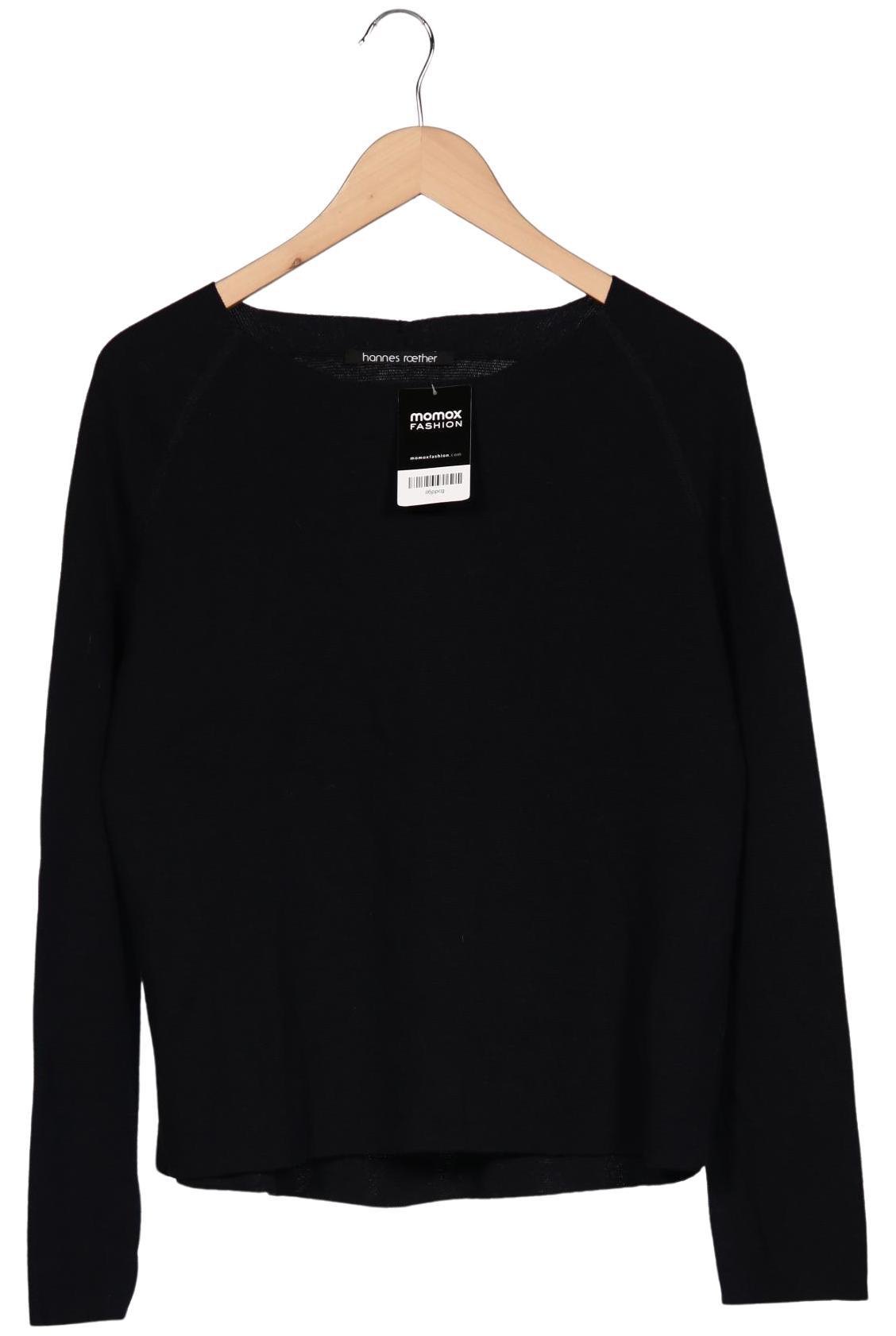 

hannes roether Damen Pullover, schwarz, Gr. 38