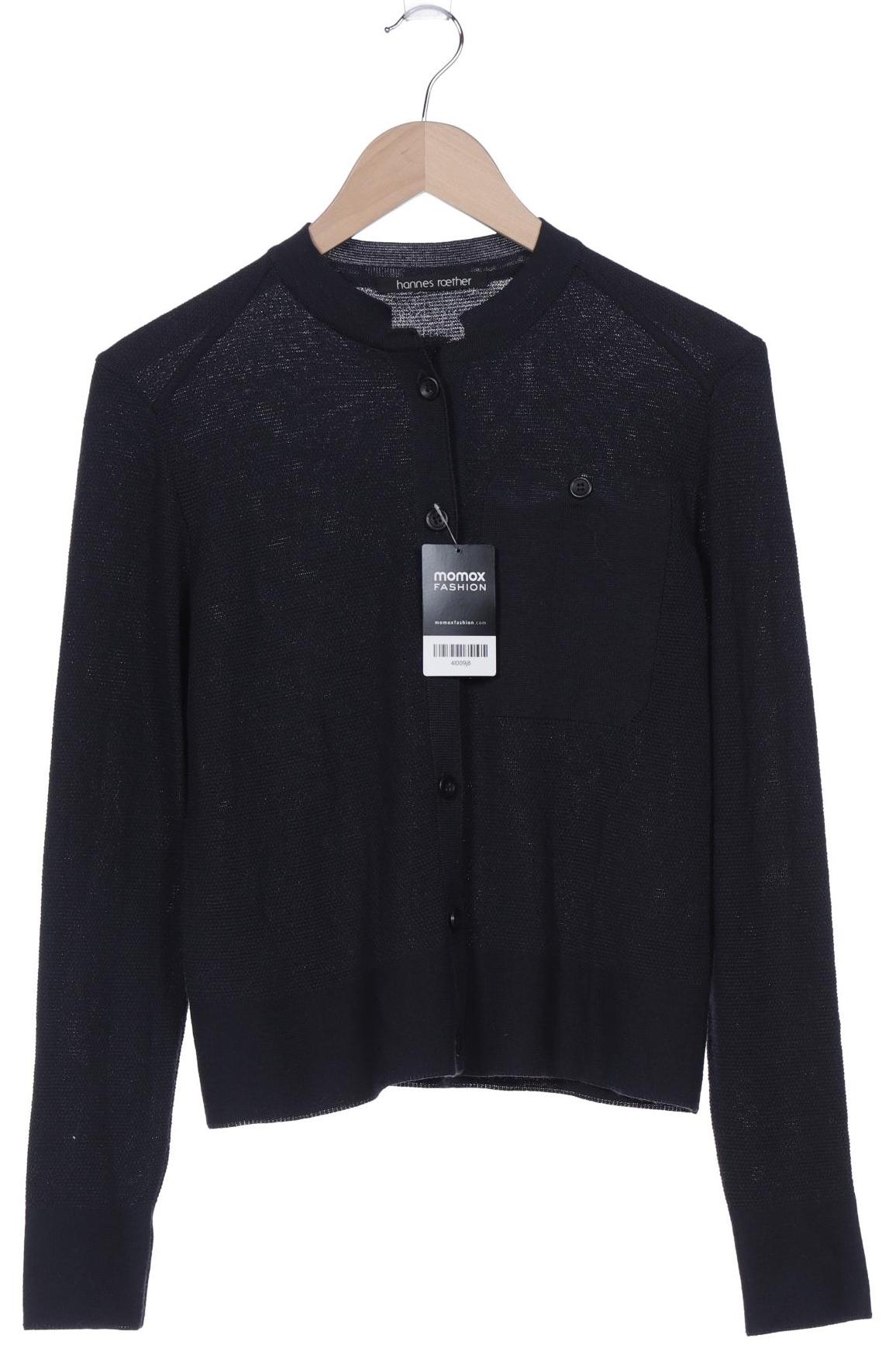 

hannes roether Damen Strickjacke, marineblau, Gr. 34