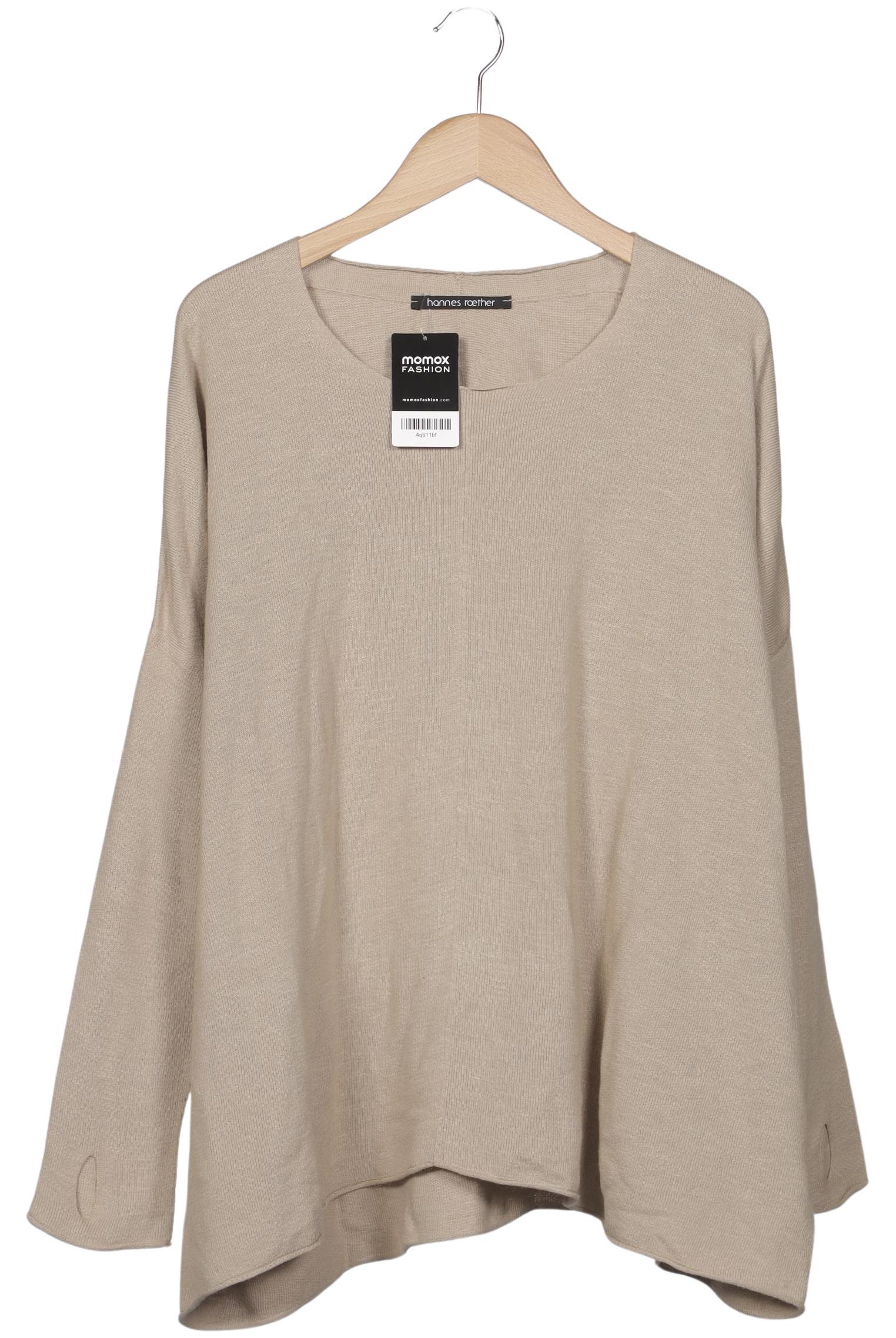 

hannes roether Damen Pullover, beige, Gr. 38